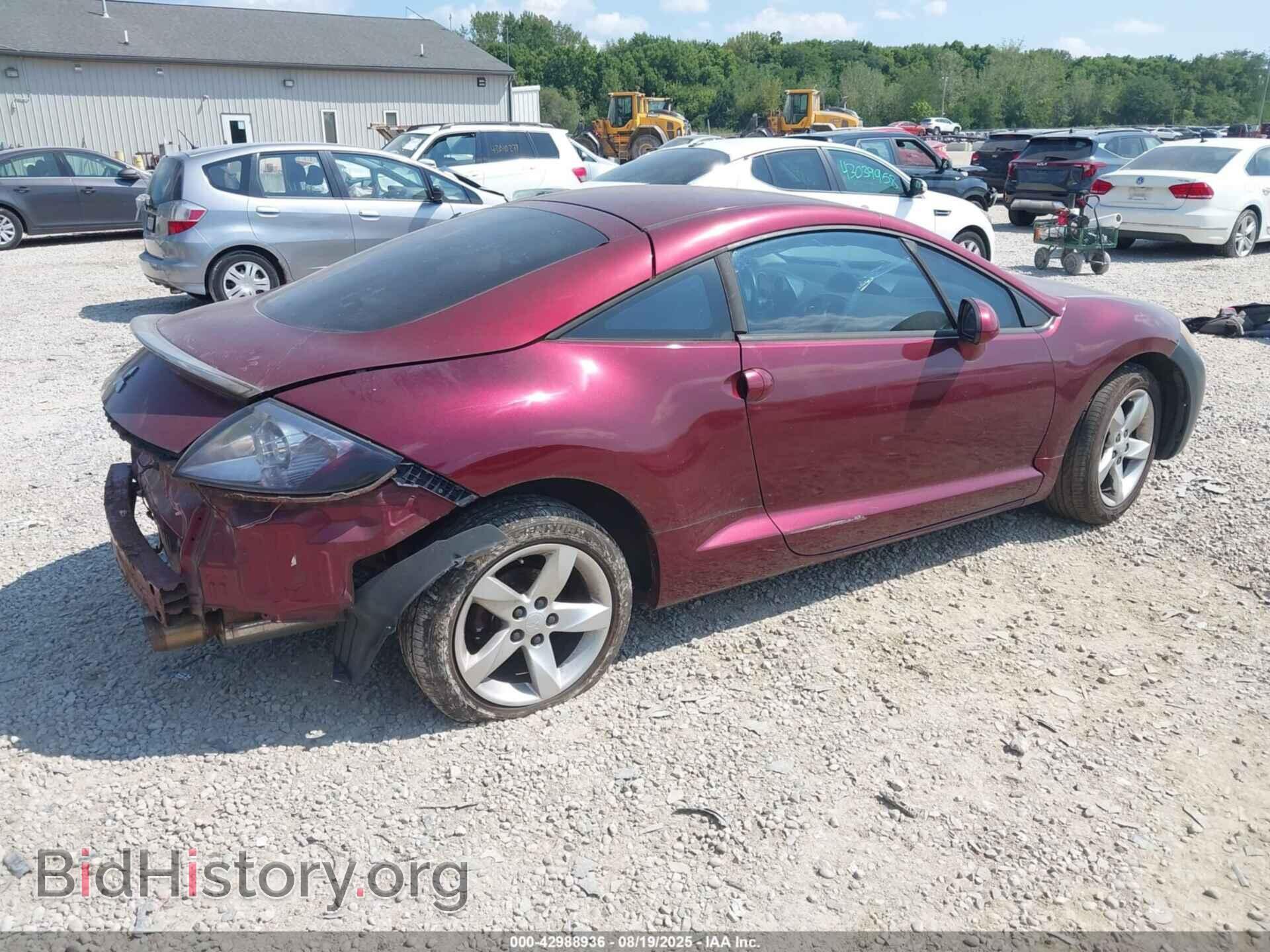 2007 MITSUBISHI ECLIPSE - VIN: 4A3AK24F27E071915 - Фото 4