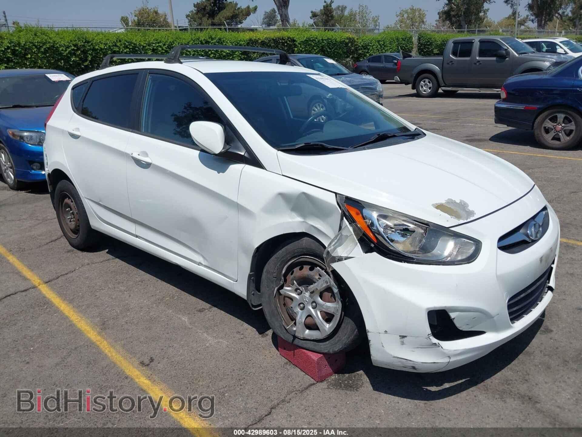 Photo KMHCT5AE5DU066176 - HYUNDAI ACCENT 2013