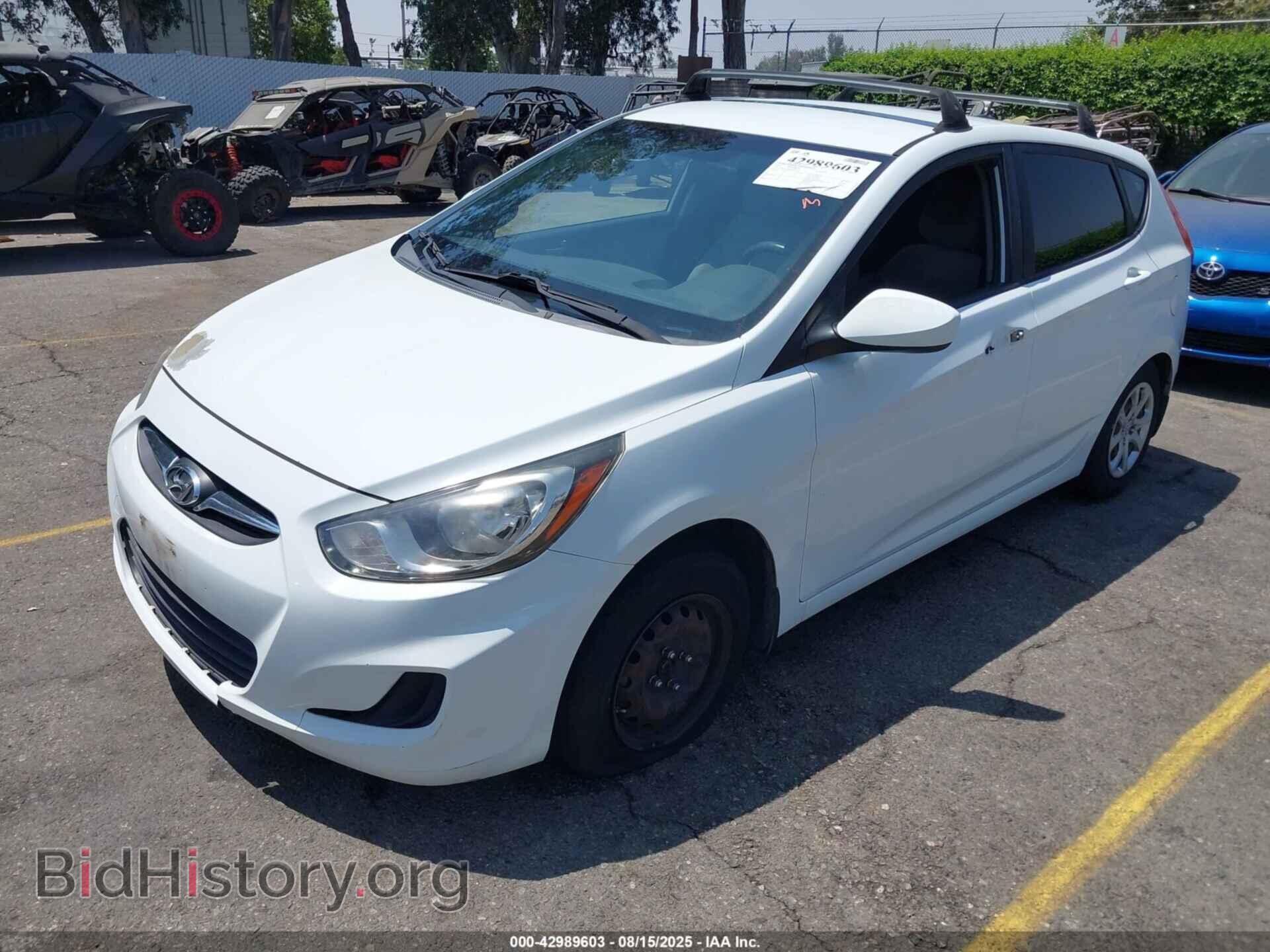 2013 HYUNDAI ACCENT - VIN: KMHCT5AE5DU066176 - Фото 2