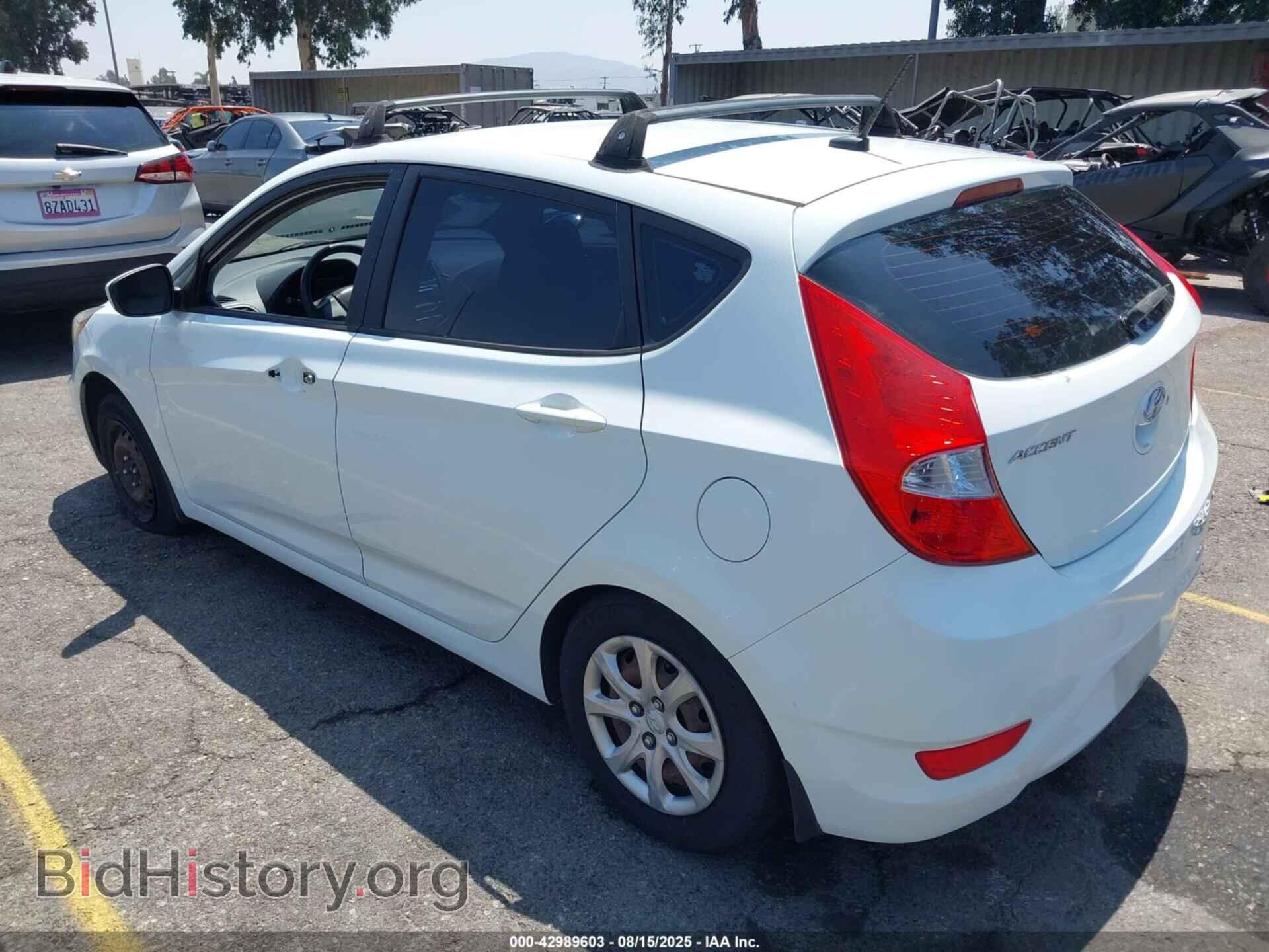 2013 HYUNDAI ACCENT - VIN: KMHCT5AE5DU066176 - Фото 3