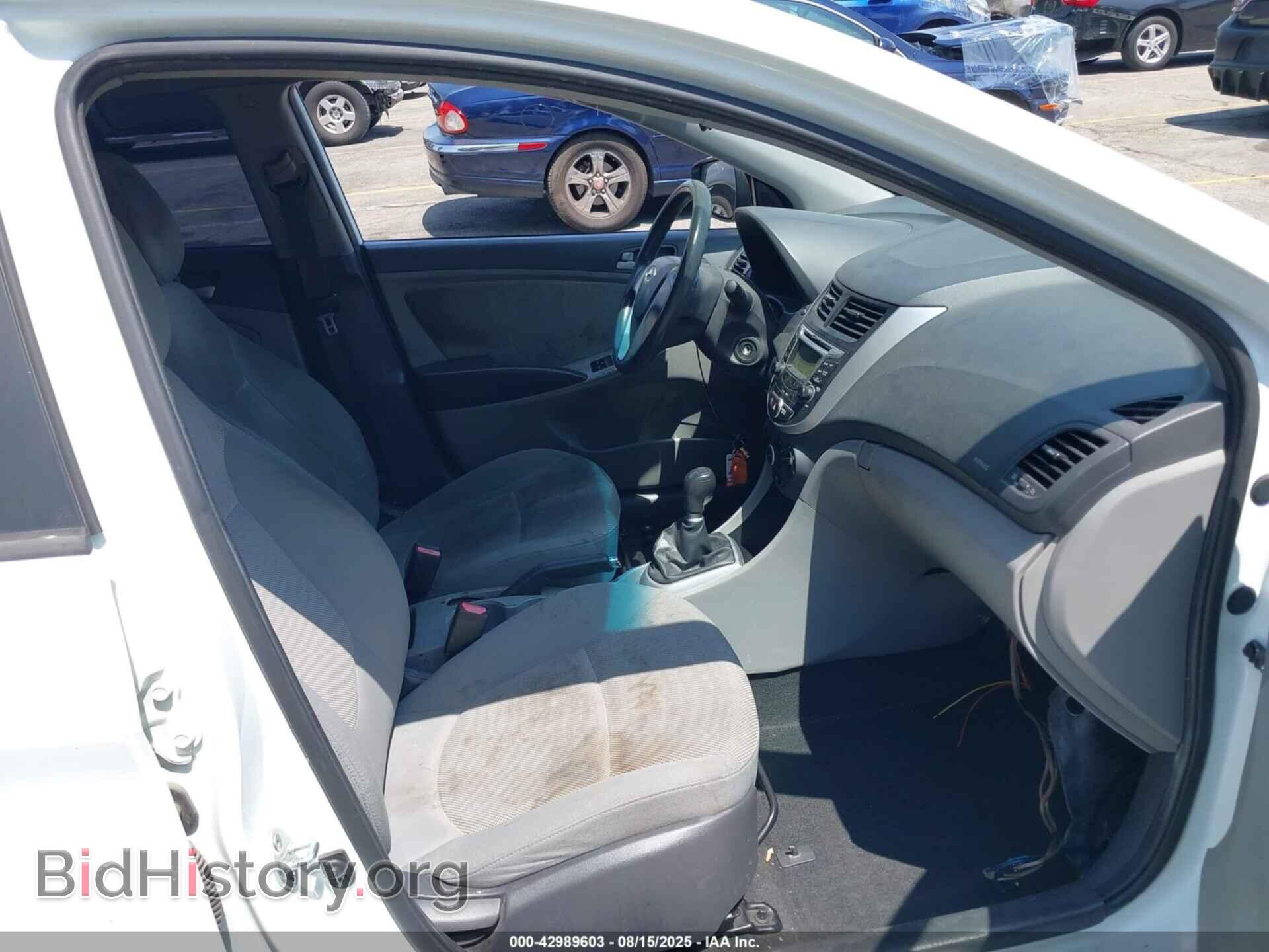 2013 HYUNDAI ACCENT - VIN: KMHCT5AE5DU066176 - Фото 5