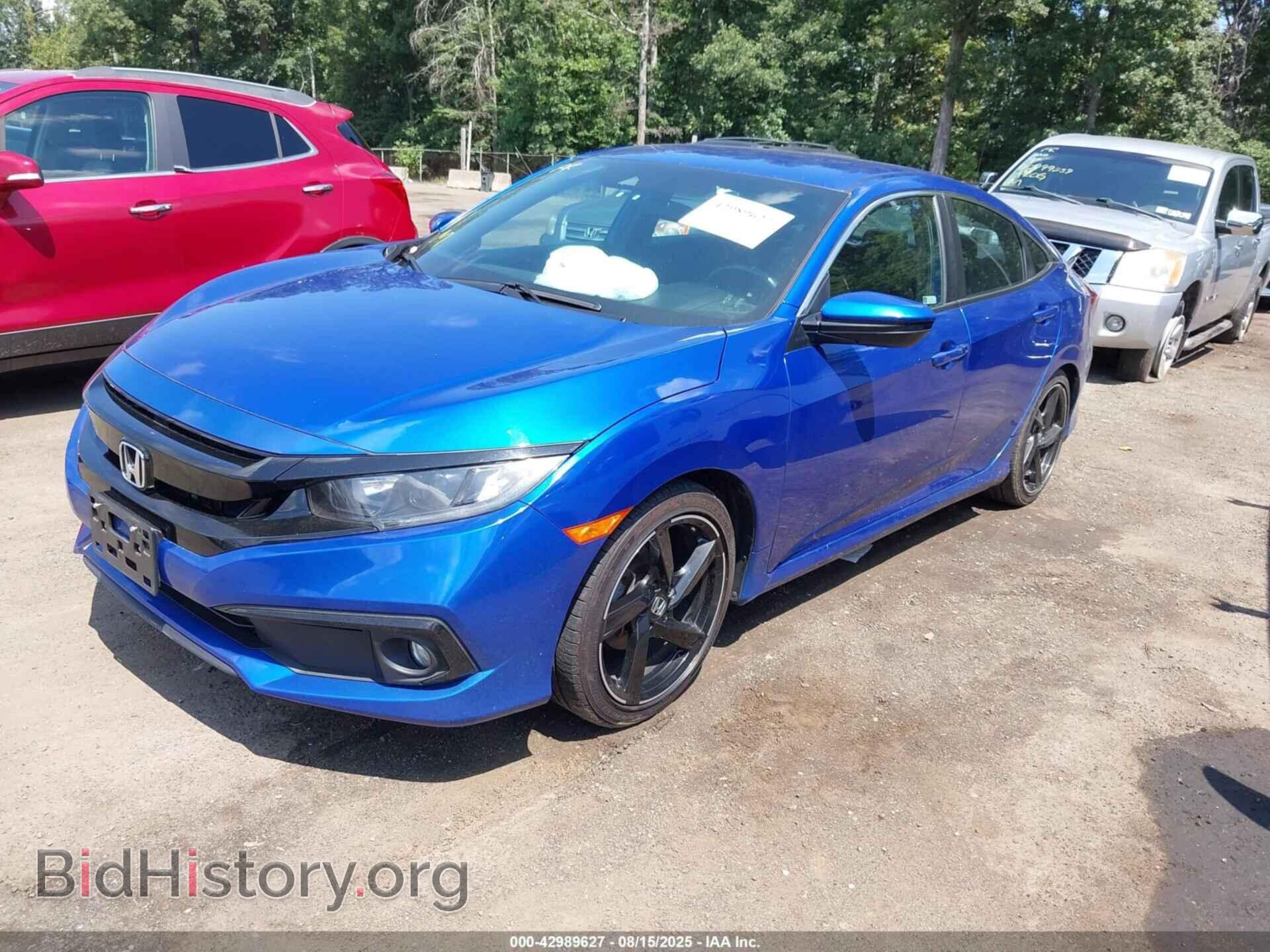 2021 HONDA CIVIC - VIN: 19XFC2F84ME201648 - Фото 2