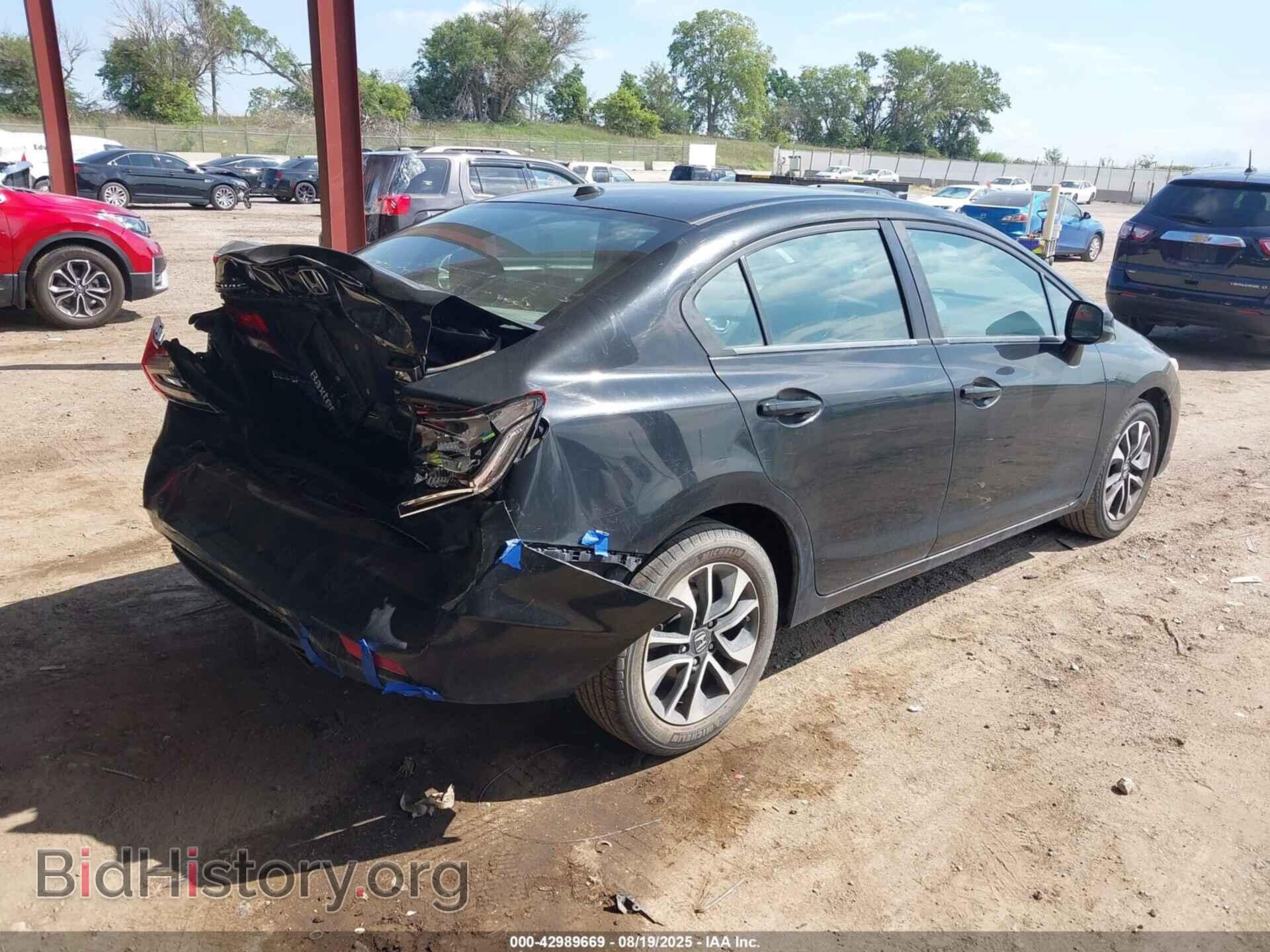 2013 HONDA CIVIC - VIN: 19XFB2F98DE019916 - Фото 4