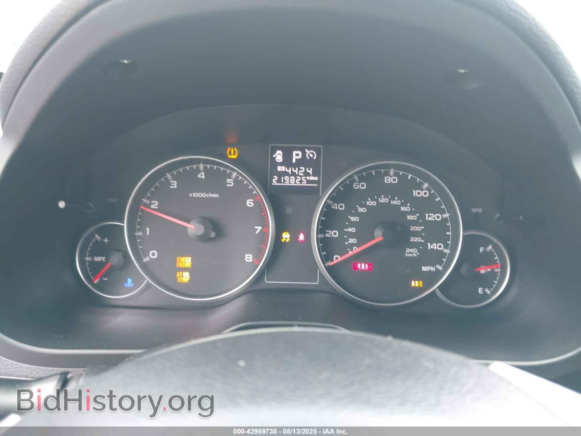 2014 SUBARU OUTBACK - VIN: 4S4BRBDC8E3319310 - Фото 7