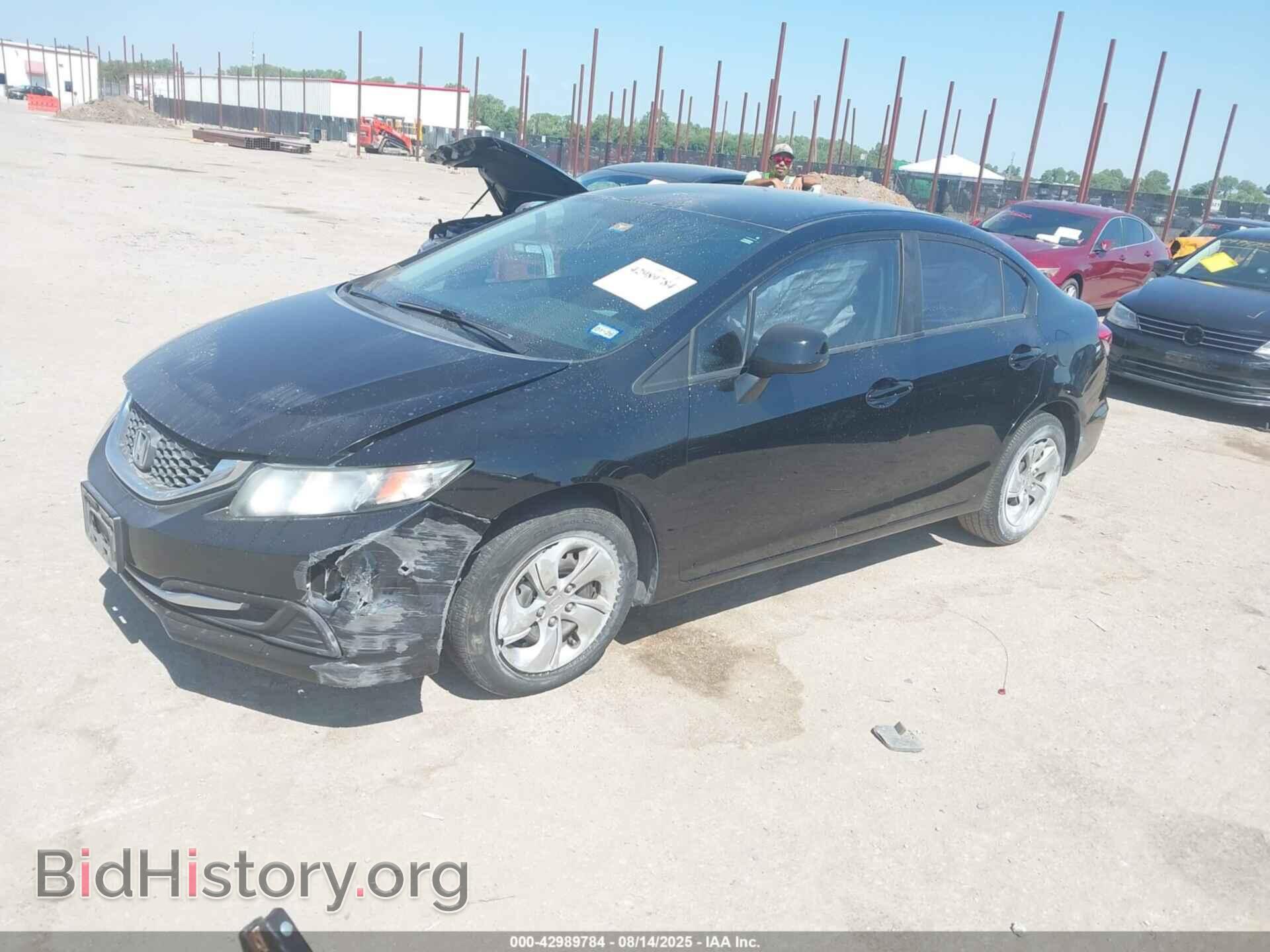 2013 HONDA CIVIC - VIN: 19XFB2F52DE044534 - Фото 2