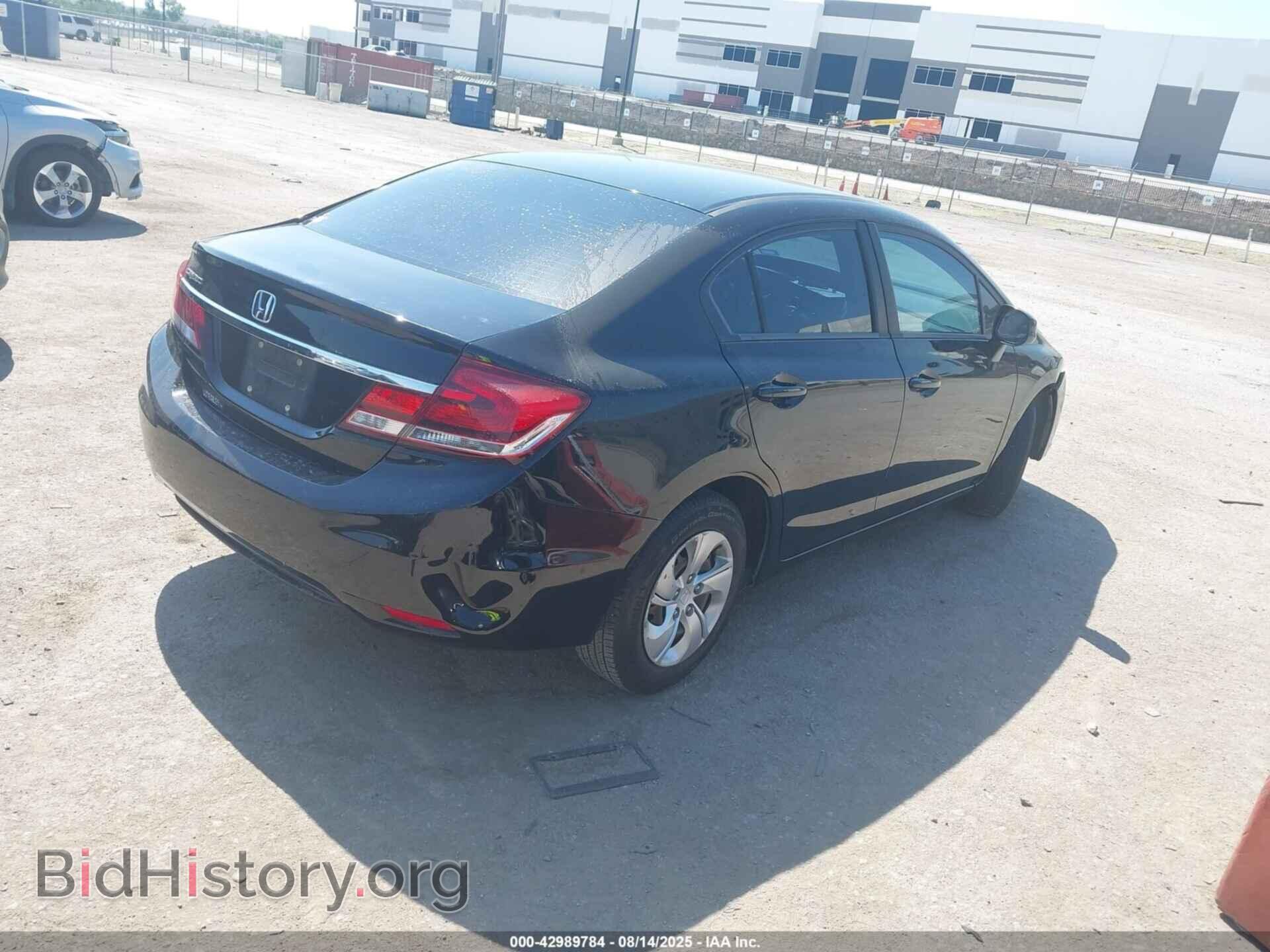 2013 HONDA CIVIC - VIN: 19XFB2F52DE044534 - Фото 4