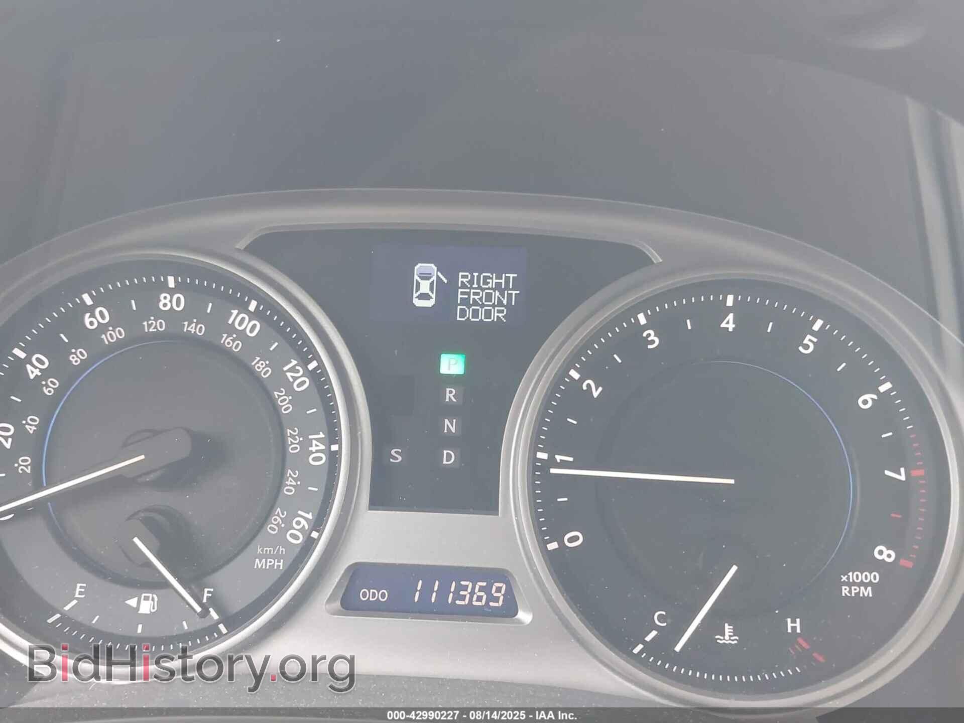2010 LEXUS IS 350 - VIN: JTHBE5C29A5023719 - Фото 7