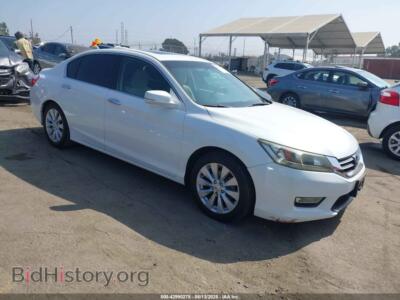 2013 Honda ACCORD EX, белый — VIN 1HGCR2F77DA027748, IAAI