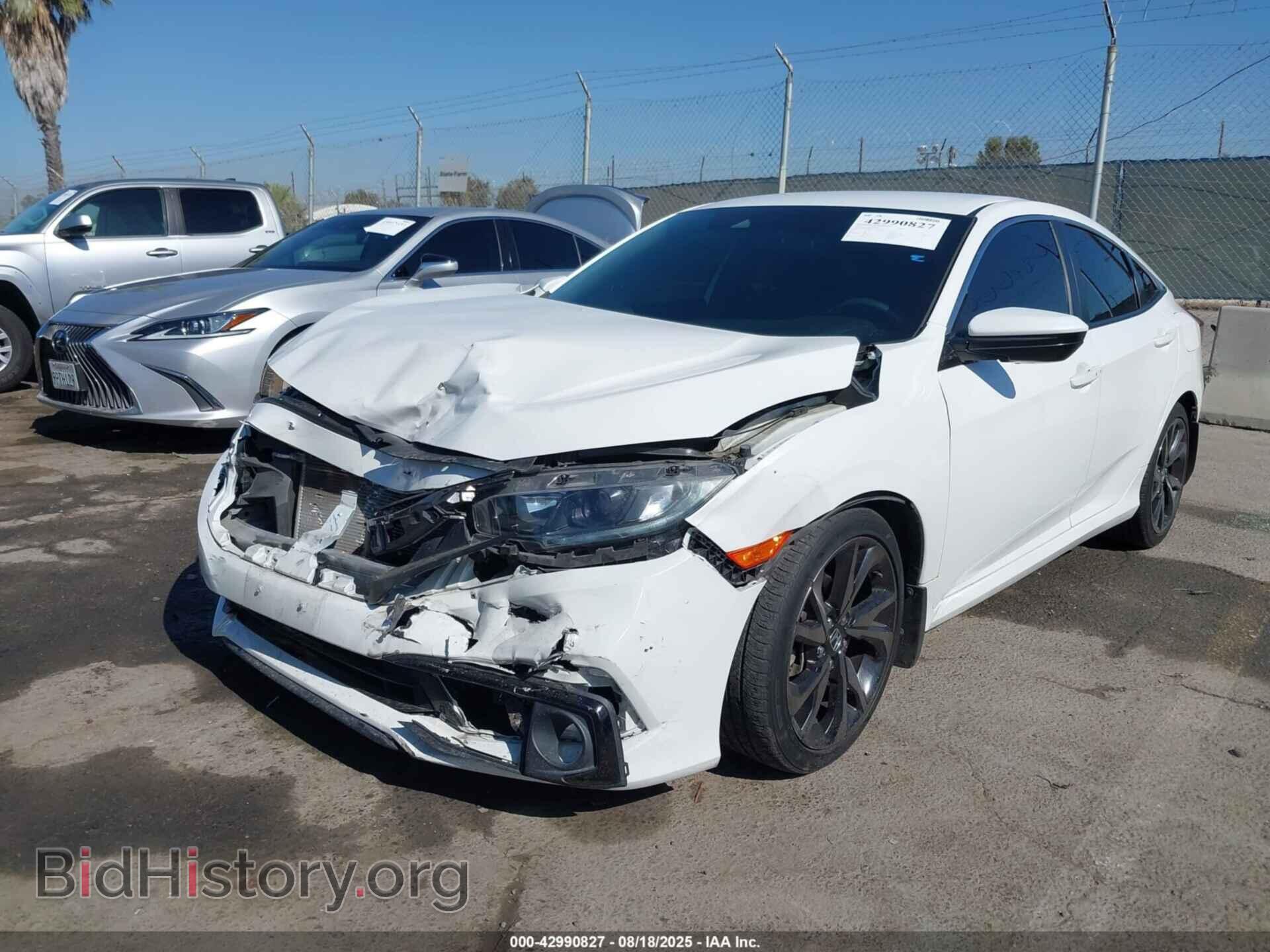 2019 HONDA CIVIC - VIN: 2HGFC2F88KH569964 - Фото 2