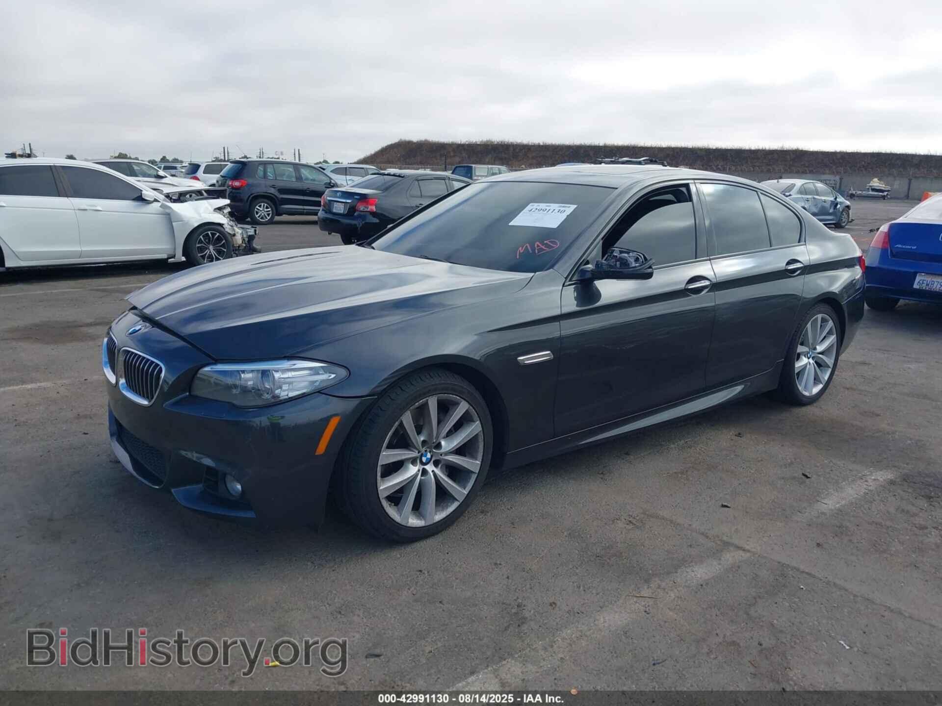 2014 BMW 535D - VIN: WBAXA5C52ED690296 - Фото 2