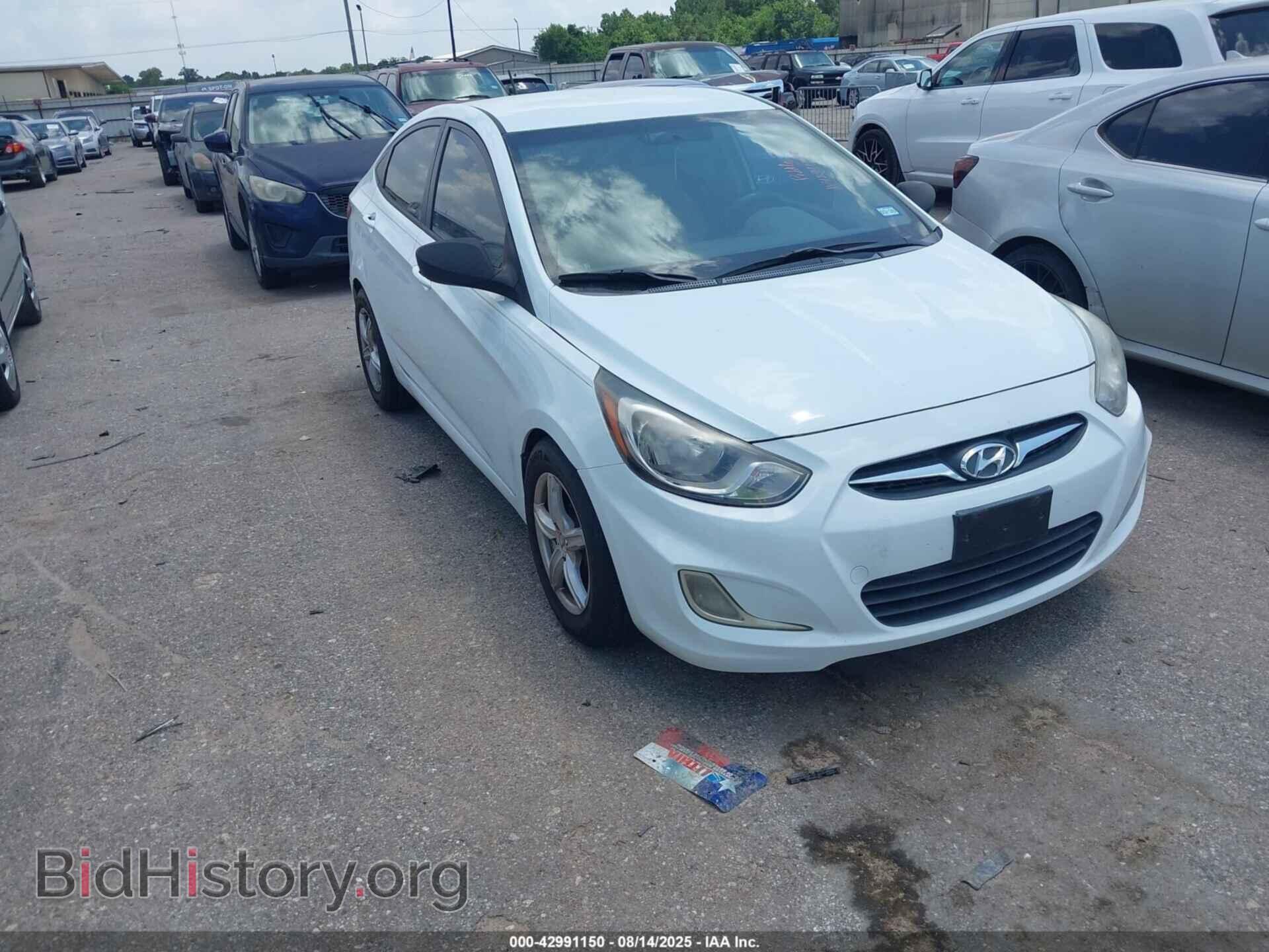 Фотография KMHCU4AE0CU041952 - HYUNDAI ACCENT 2012