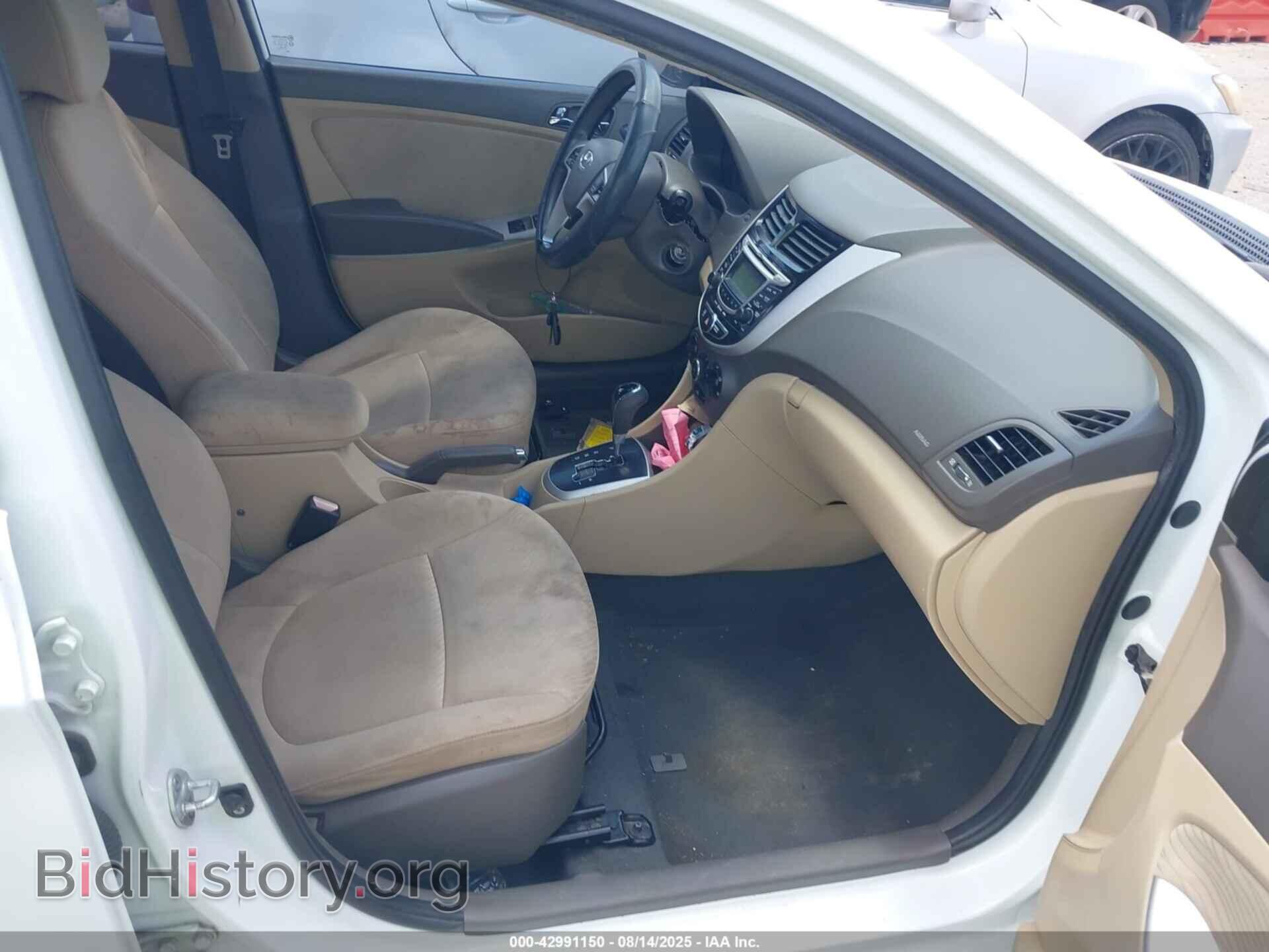 2012 HYUNDAI ACCENT - VIN: KMHCU4AE0CU041952 - Фото 5