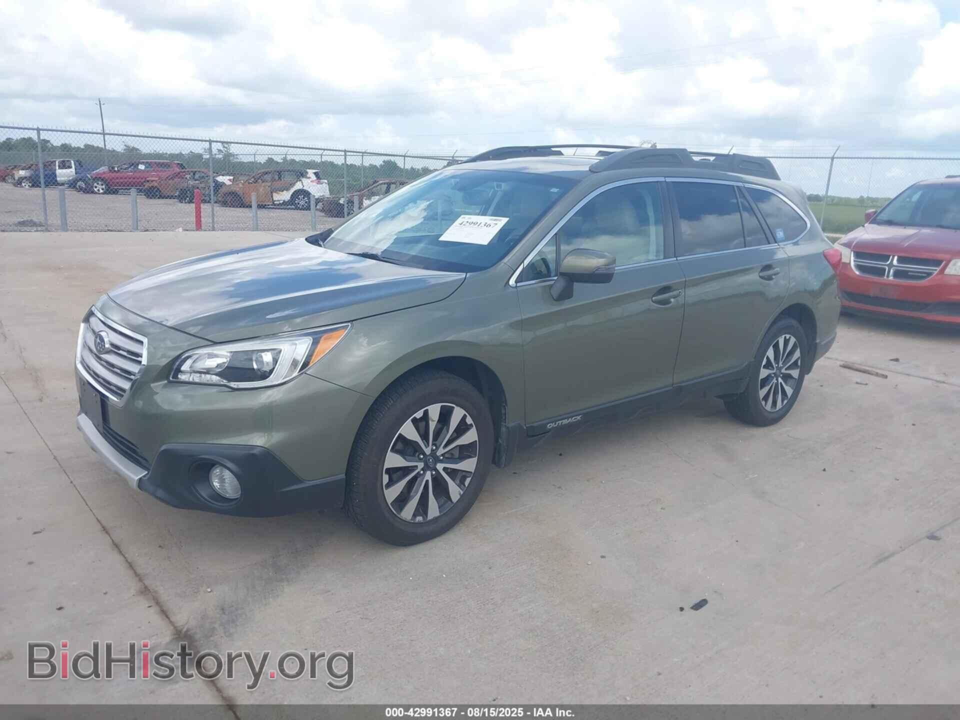 2016 SUBARU OUTBACK - VIN: 4S4BSBNC8G3272334 - Фото 2