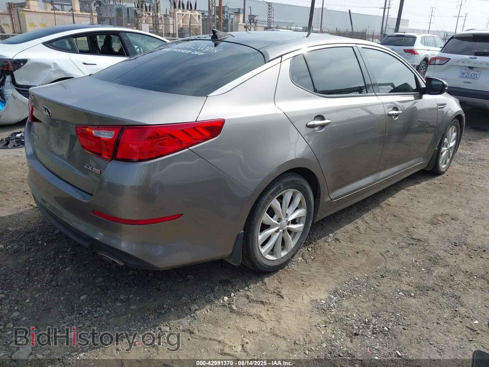 2014 KIA OPTIMA - VIN: 5XXGN4A75EG308192 - Фото 4