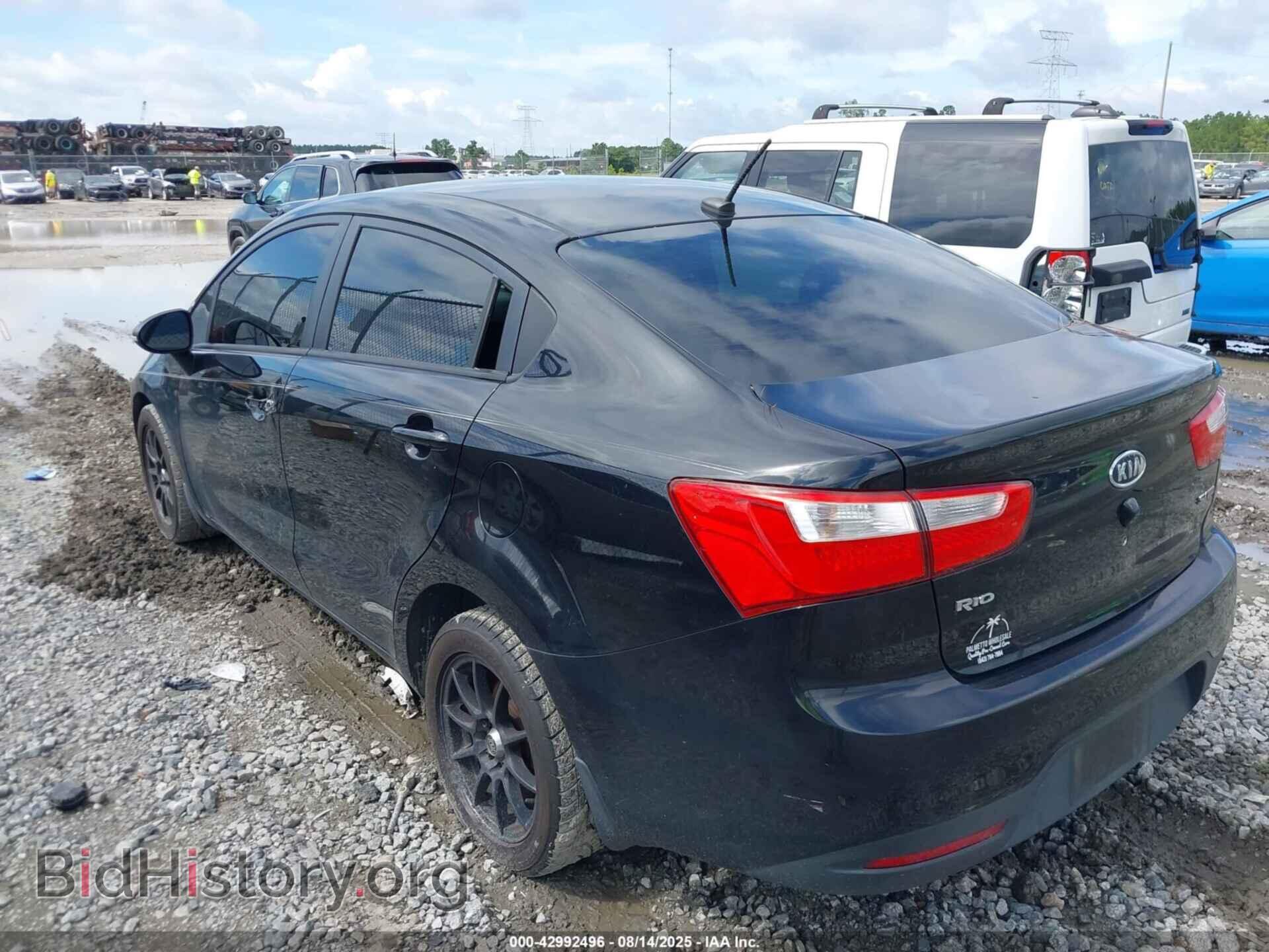 2012 KIA RIO - VIN: KNADN4A35C6074239 - Фото 3