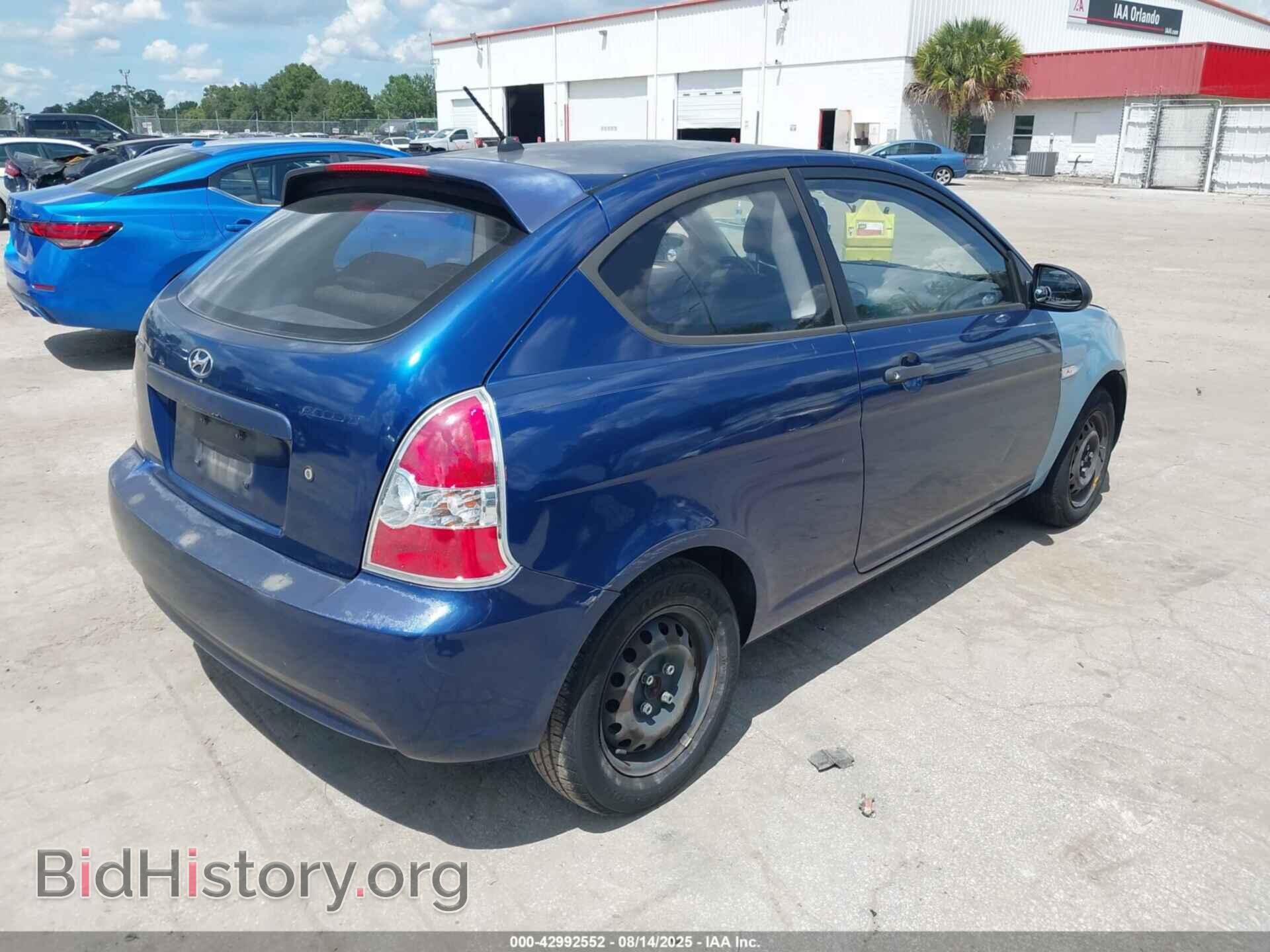2007 HYUNDAI ACCENT - VIN: KMHCM36C67U047116 - Фото 4