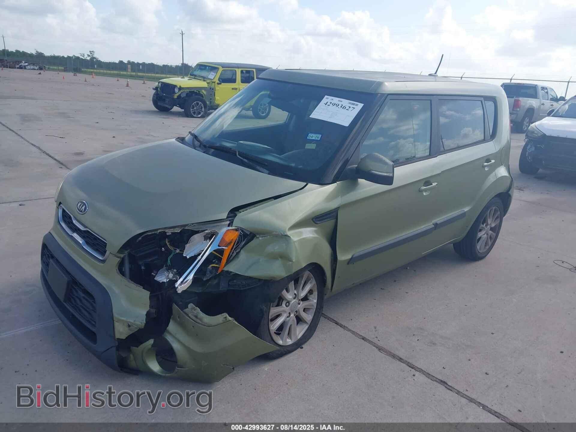 2012 KIA SOUL - VIN: KNDJT2A67C7454459 - Фото 2