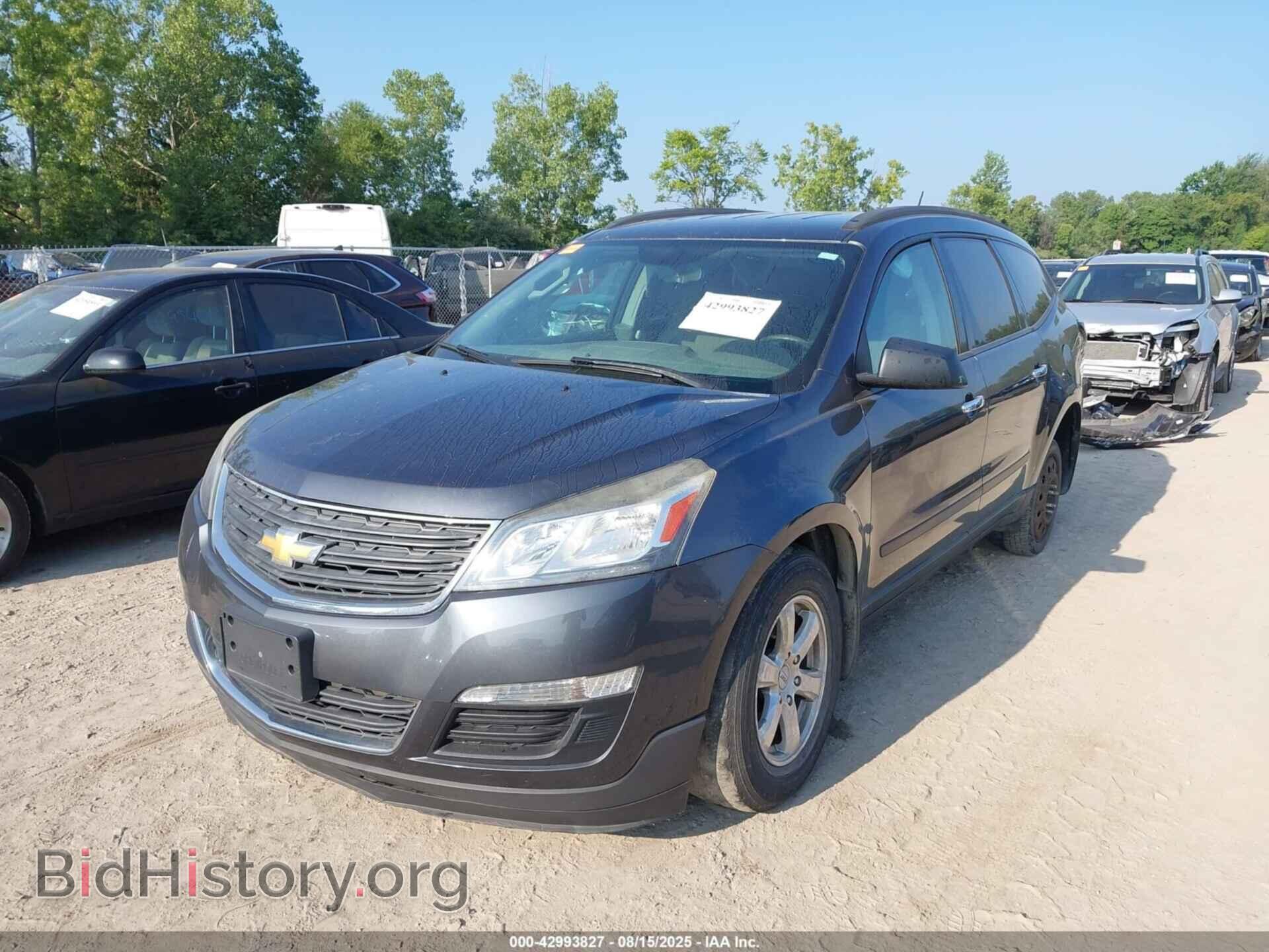 2013 CHEVROLET TRAVERSE - VIN: 1GNKRFED4DJ121392 - Фото 2