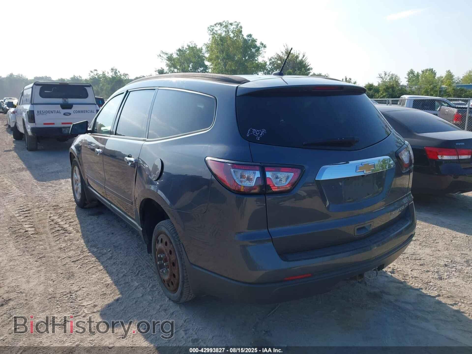 2013 CHEVROLET TRAVERSE - VIN: 1GNKRFED4DJ121392 - Фото 3