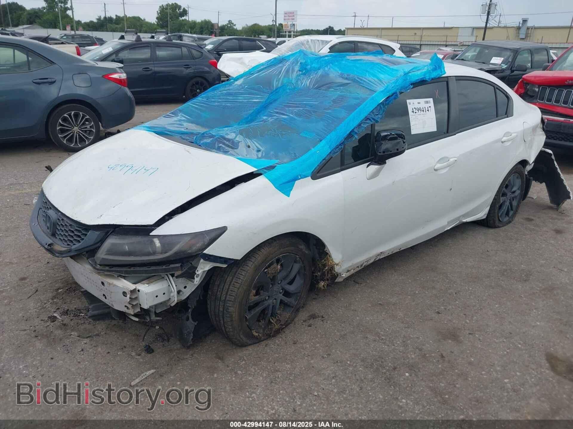 2013 HONDA CIVIC - VIN: 19XFB2F90DE057981 - Фото 2