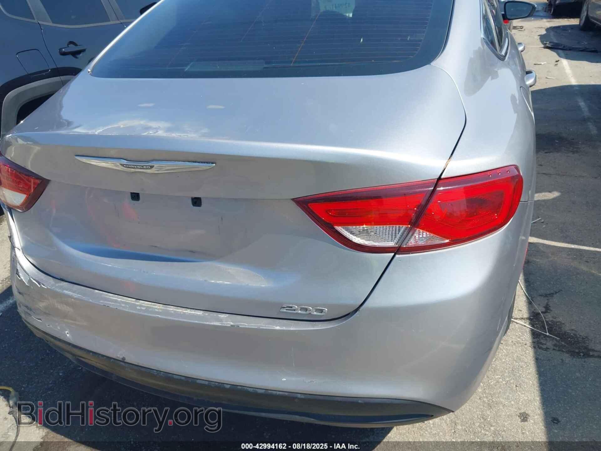 2016 CHRYSLER 200 - VIN: 1C3CCCFBXGN195525 - Фото 18