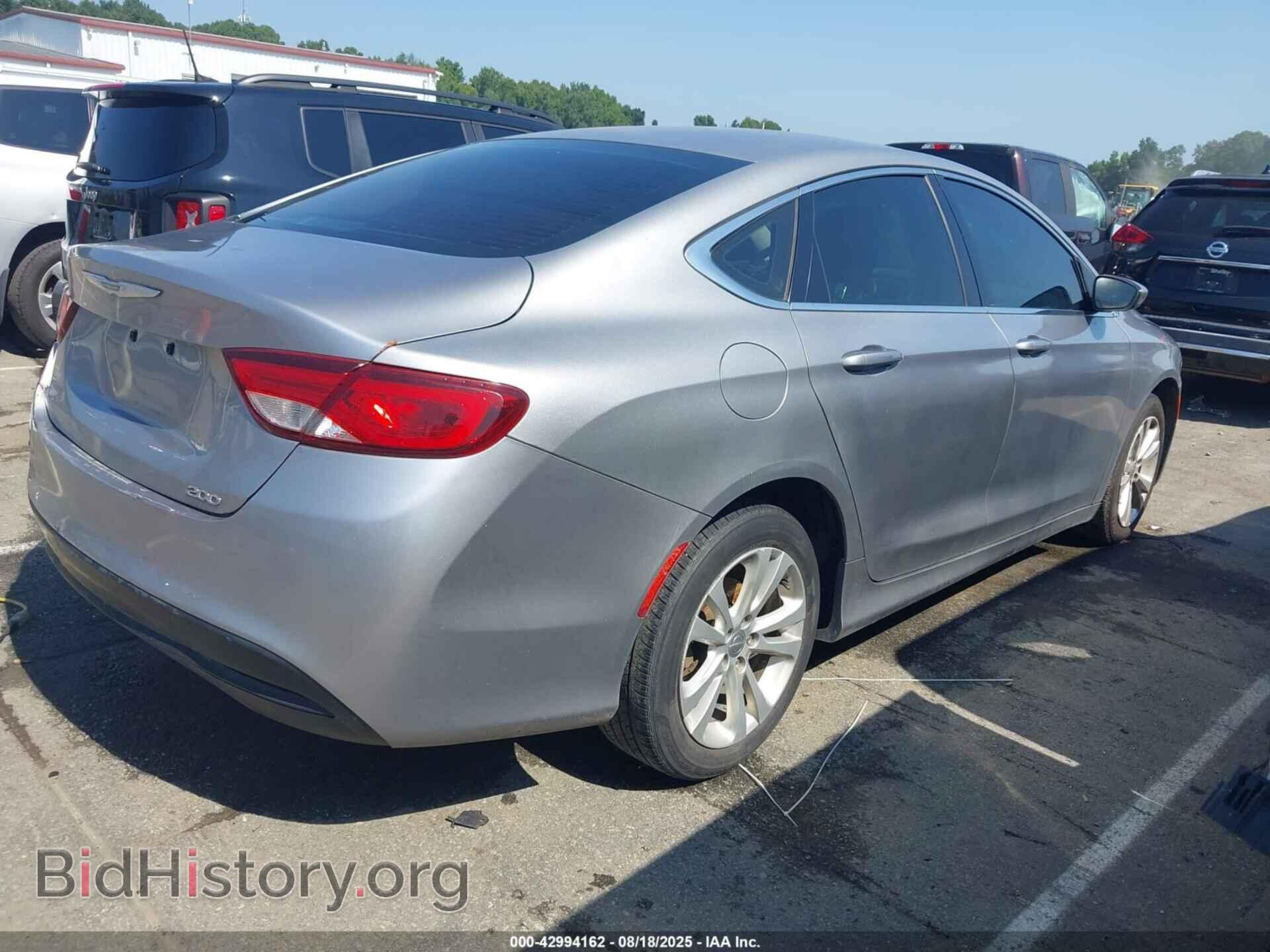 2016 CHRYSLER 200 - VIN: 1C3CCCFBXGN195525 - Фото 4