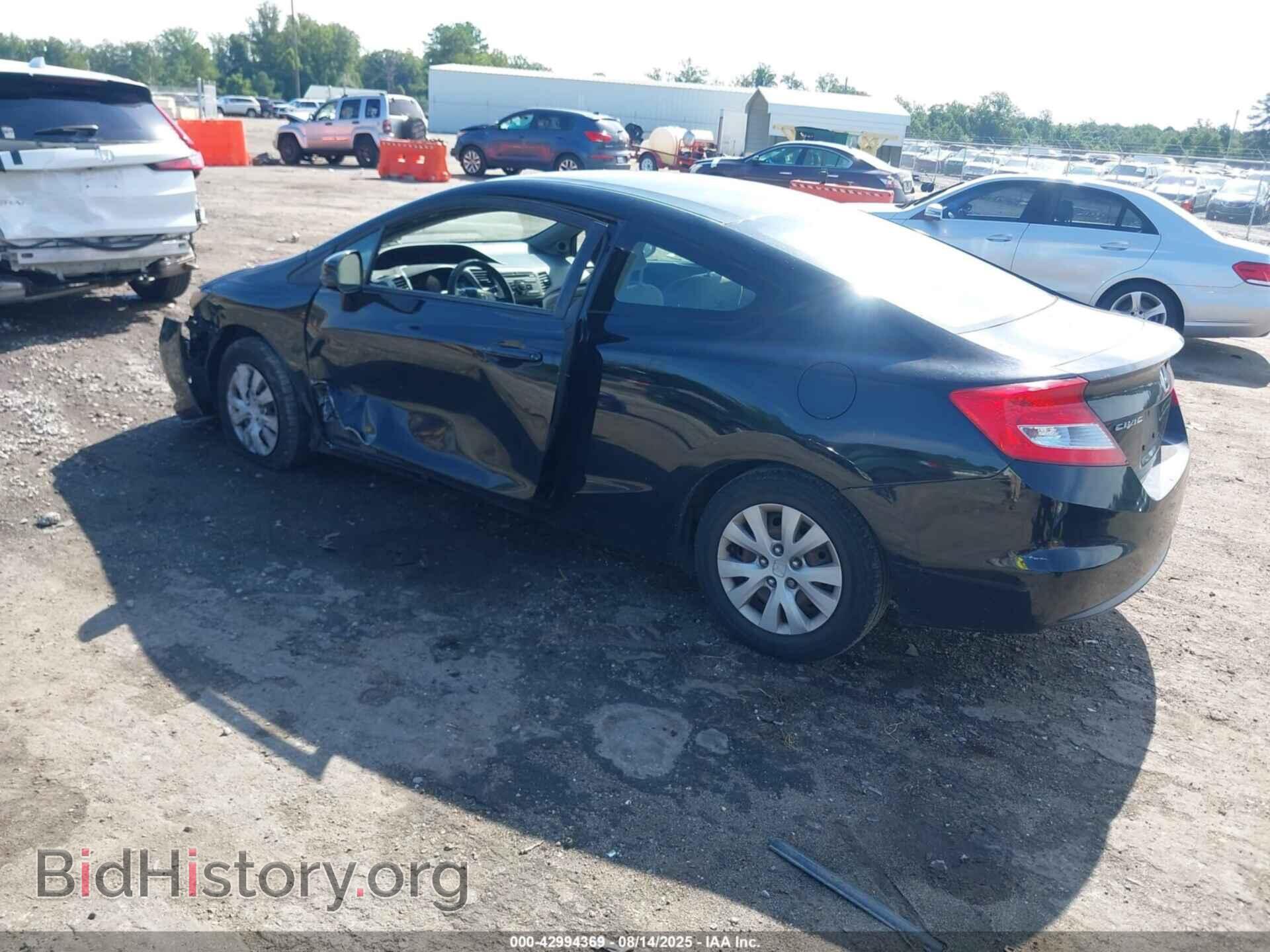 2012 HONDA CIVIC - VIN: 2HGFG3B59CH553442 - Фото 3