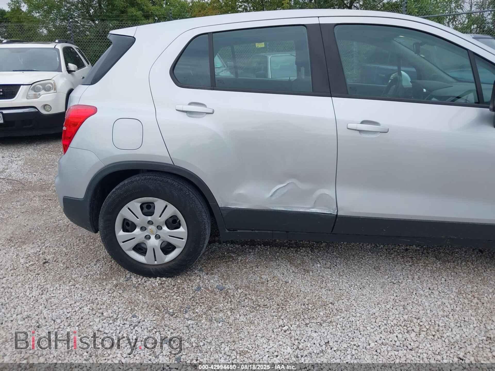 2017 CHEVROLET TRAX - VIN: 3GNCJKSB3HL289658 - Фото 6