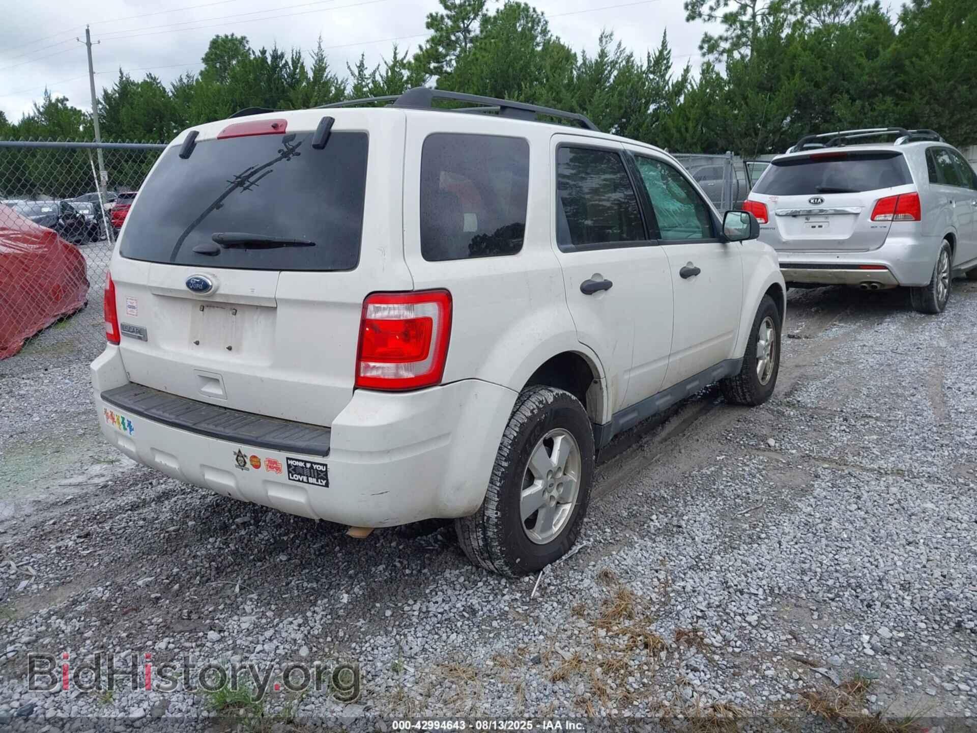 2011 FORD ESCAPE - VIN: 1FMCU9D70BKB34295 - Фото 4