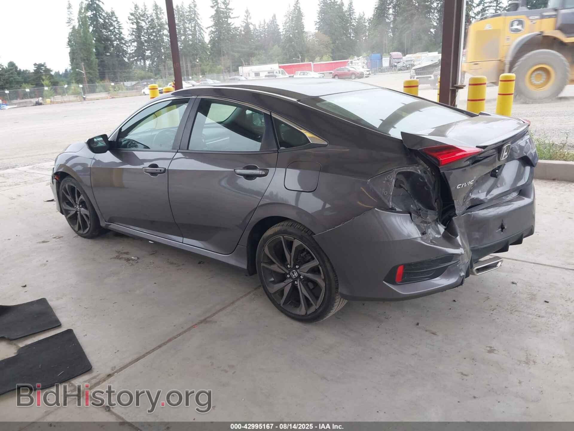 2019 HONDA CIVIC - VIN: 19XFC2F80KE026067 - Фото 3