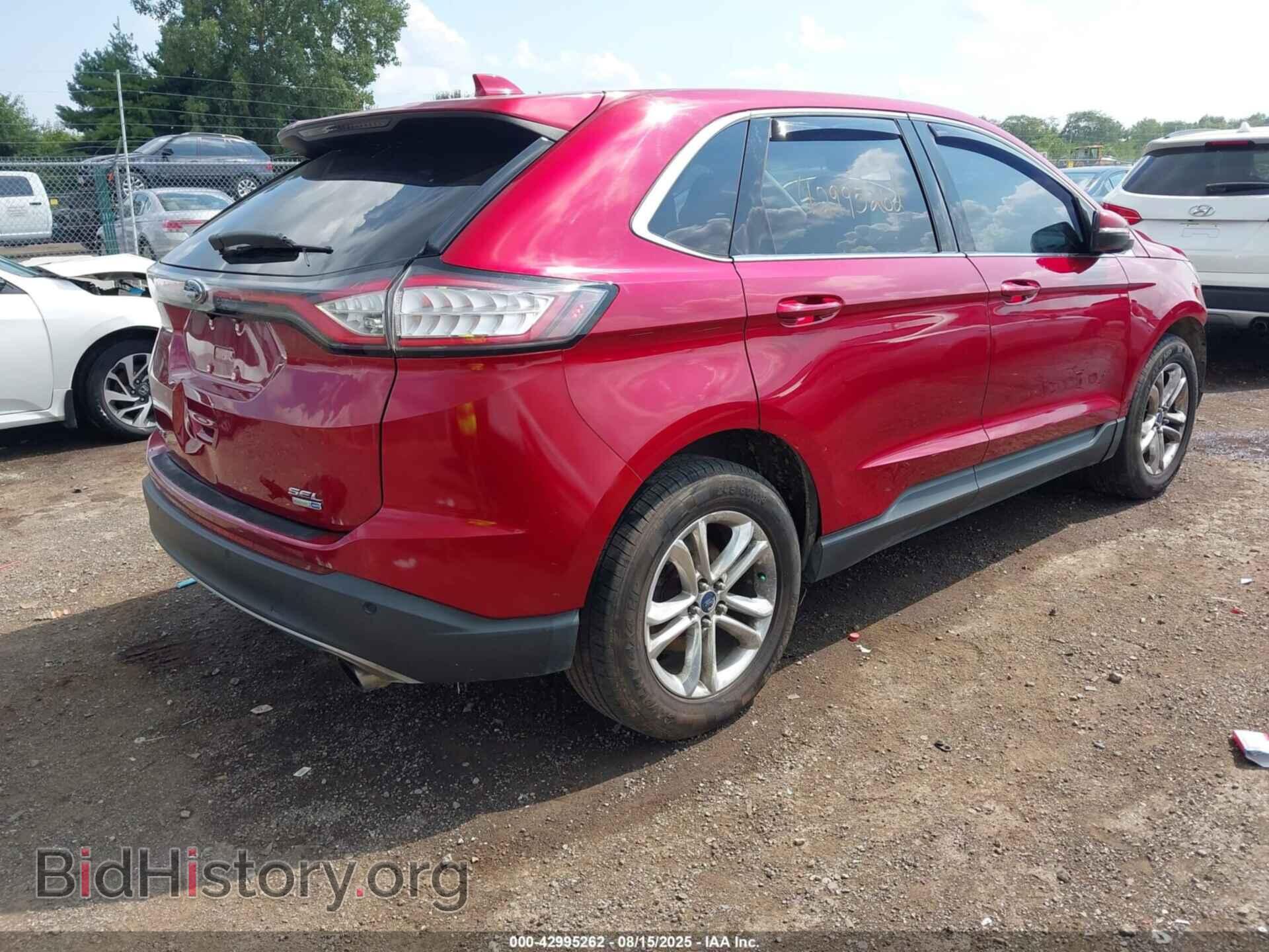 2015 FORD EDGE - VIN: 2FMTK4J98FBC10506 - Photo 4