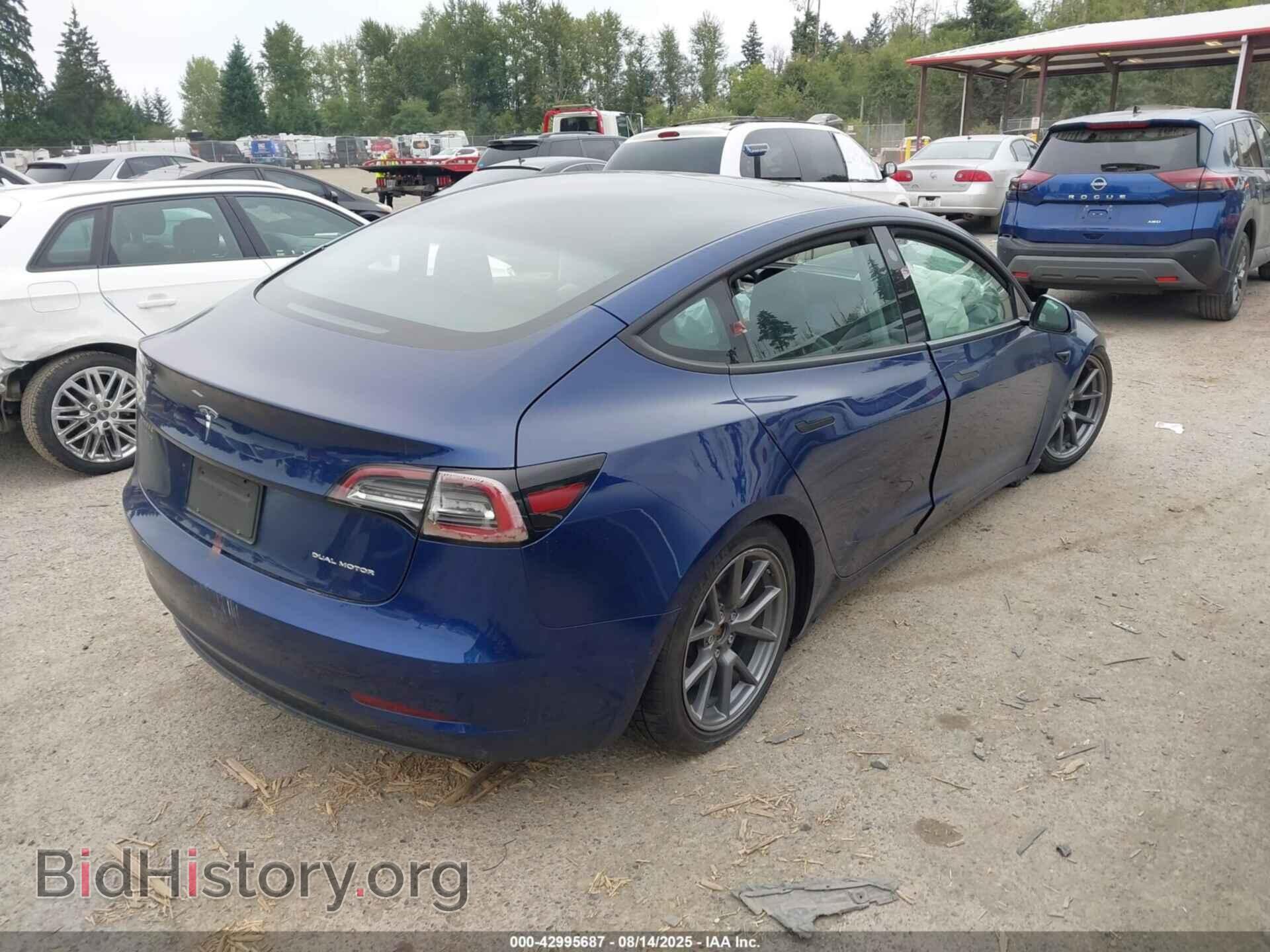 2022 TESLA MODEL 3 - VIN: 5YJ3E1EB4NF189064 - Фото 4
