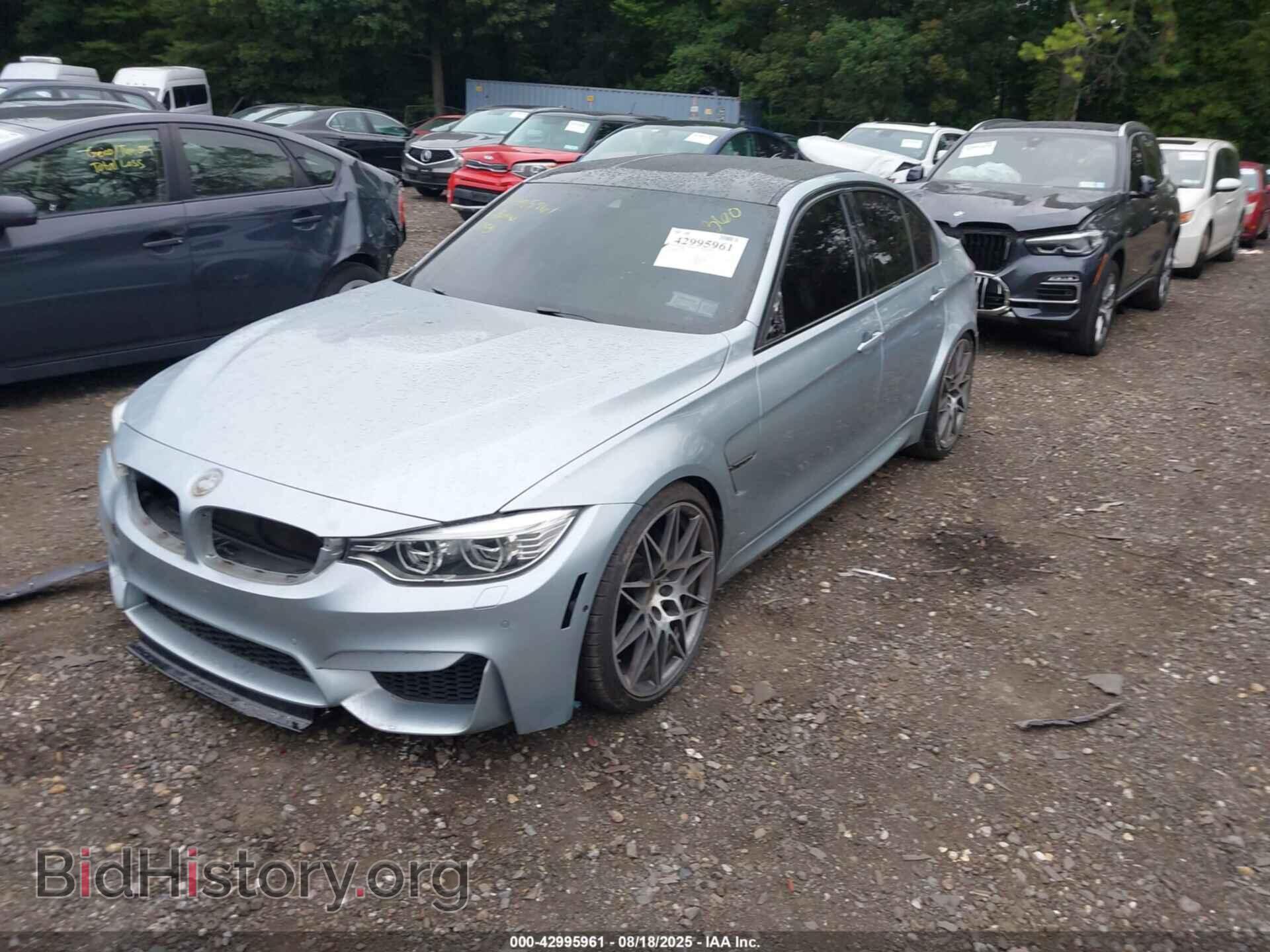 2017 BMW M3 - VIN: WBS8M9C54H5G42217 - Фото 2