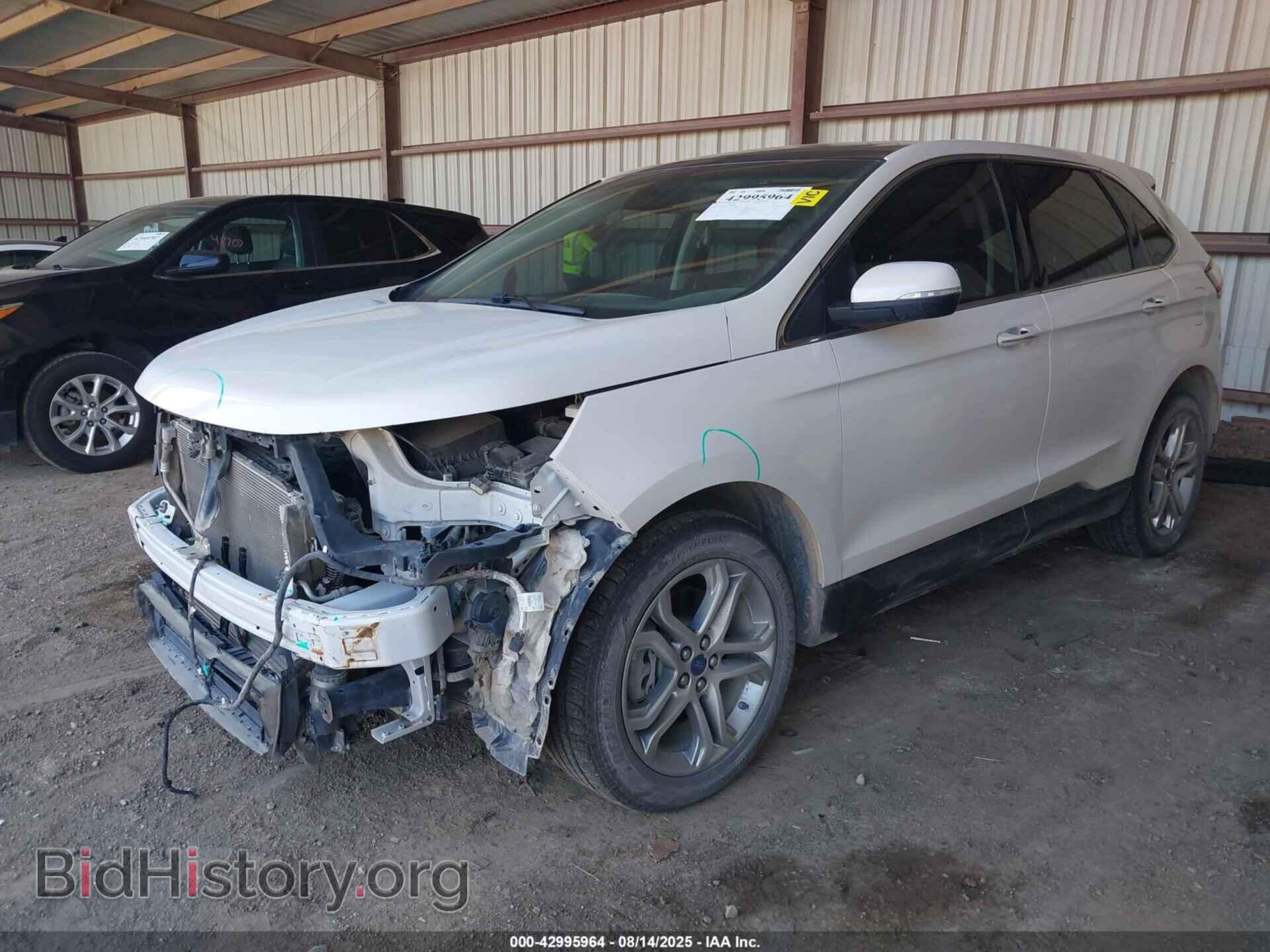 2015 FORD EDGE - VIN: 2FMPK4K96FBB66764 - Фото 2
