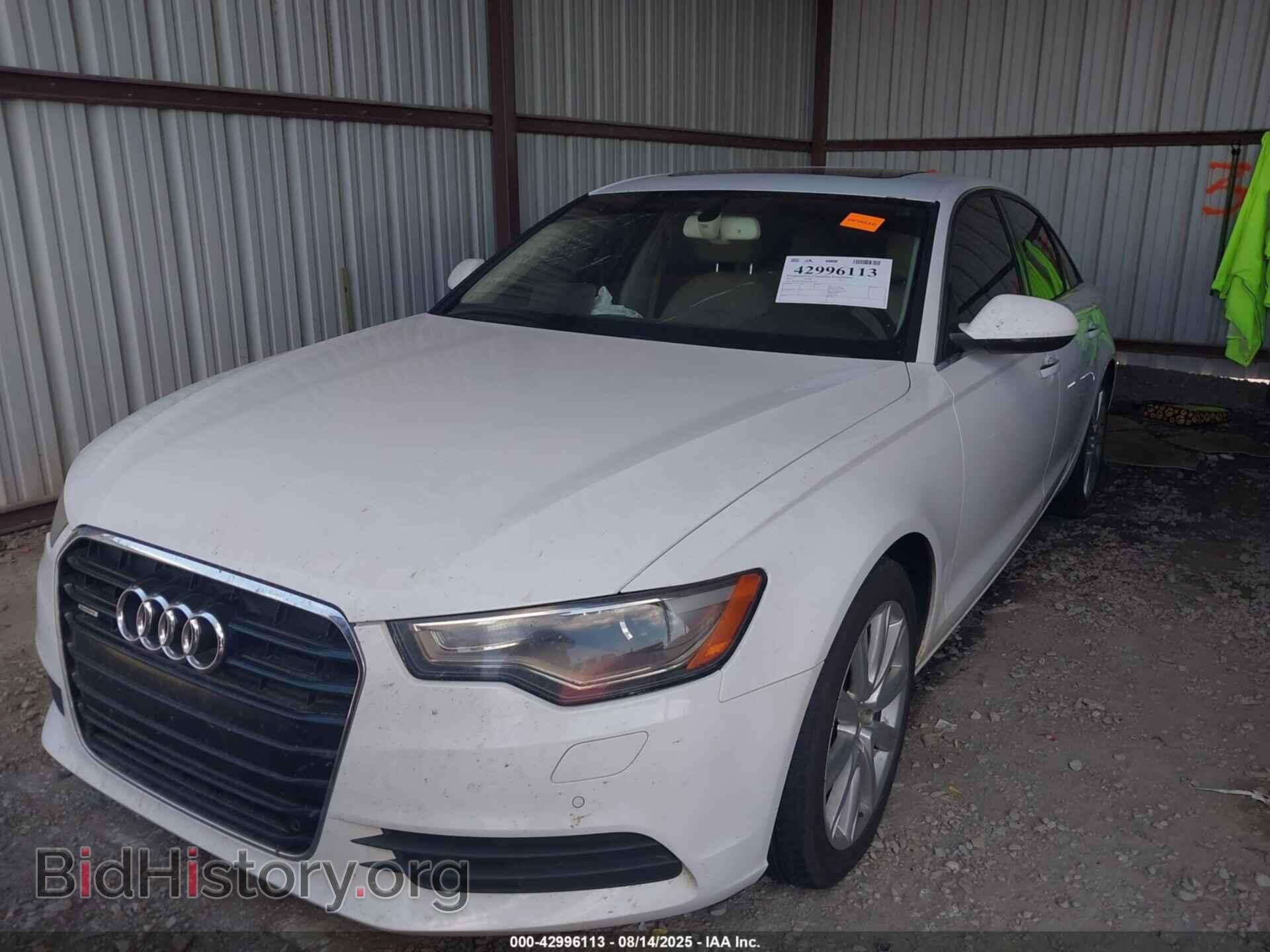 2013 AUDI A6 - VIN: WAUGFBFC4DN073565 - Photo 2