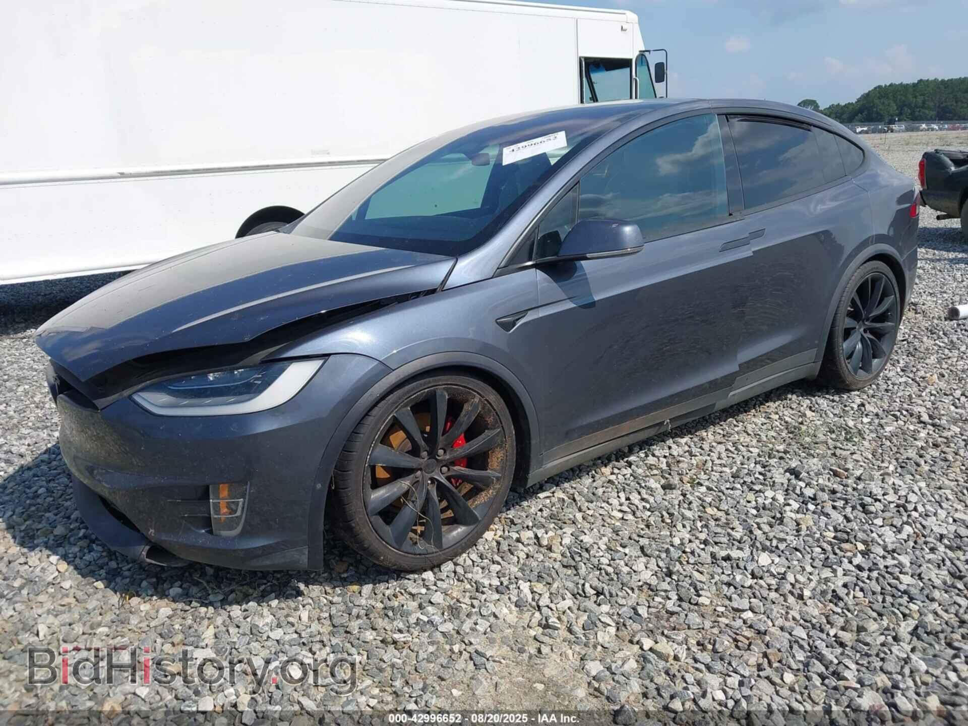 2020 TESLA MODEL X - VIN: 5YJXCDE4XLF281576 - Фото 2