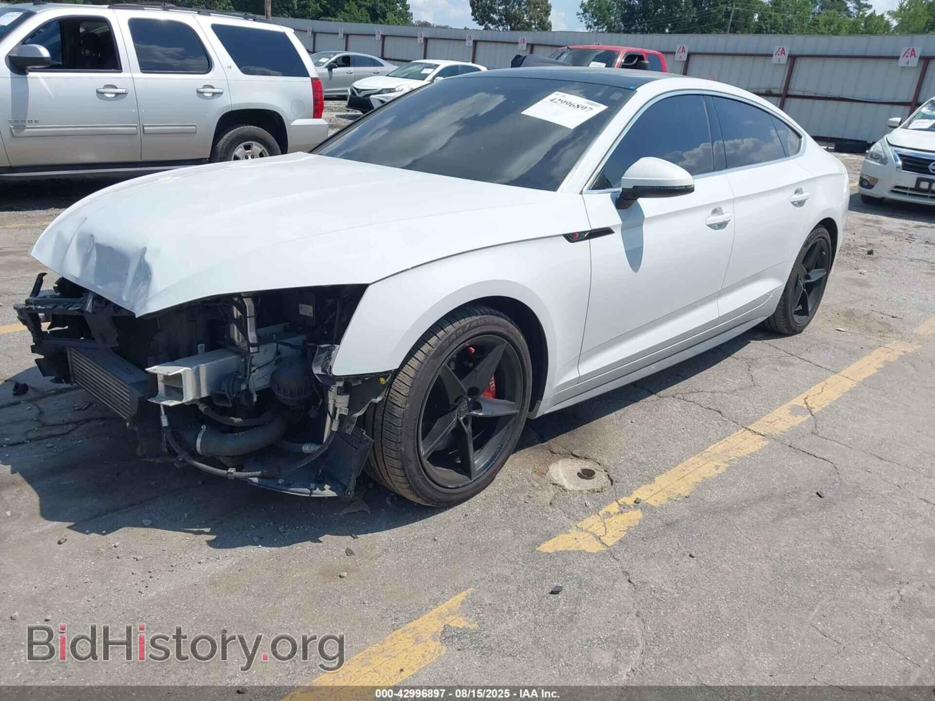 2018 AUDI A5 - VIN: WAUENCF56JA015171 - Фото 2
