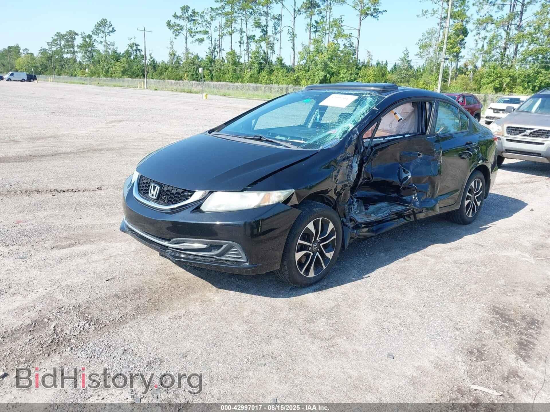 2014 HONDA CIVIC - VIN: 19XFB2F84EE074033 - Фото 2