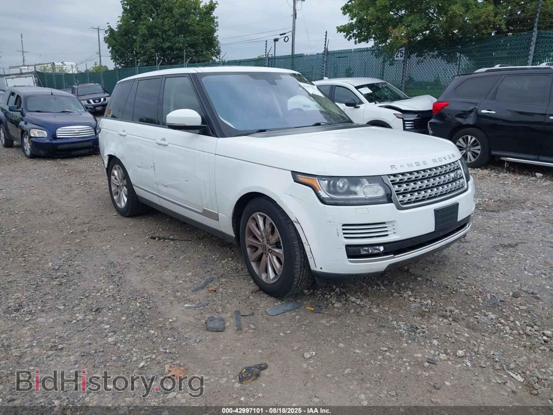 Photo SALGS2KF2GA261407 - LAND ROVER RANGE ROVER 2016