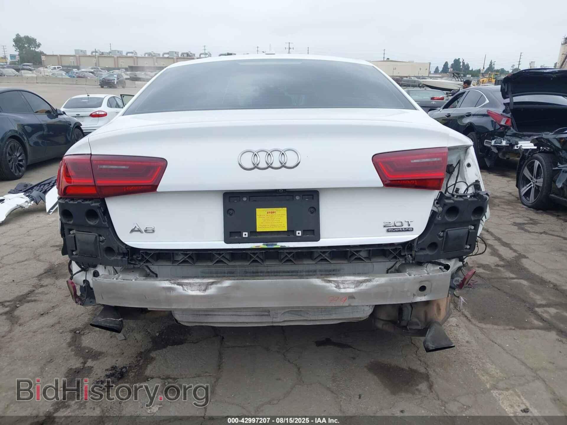 2016 AUDI A6 - VIN: WAUGFAFC2GN063602 - Photo 6