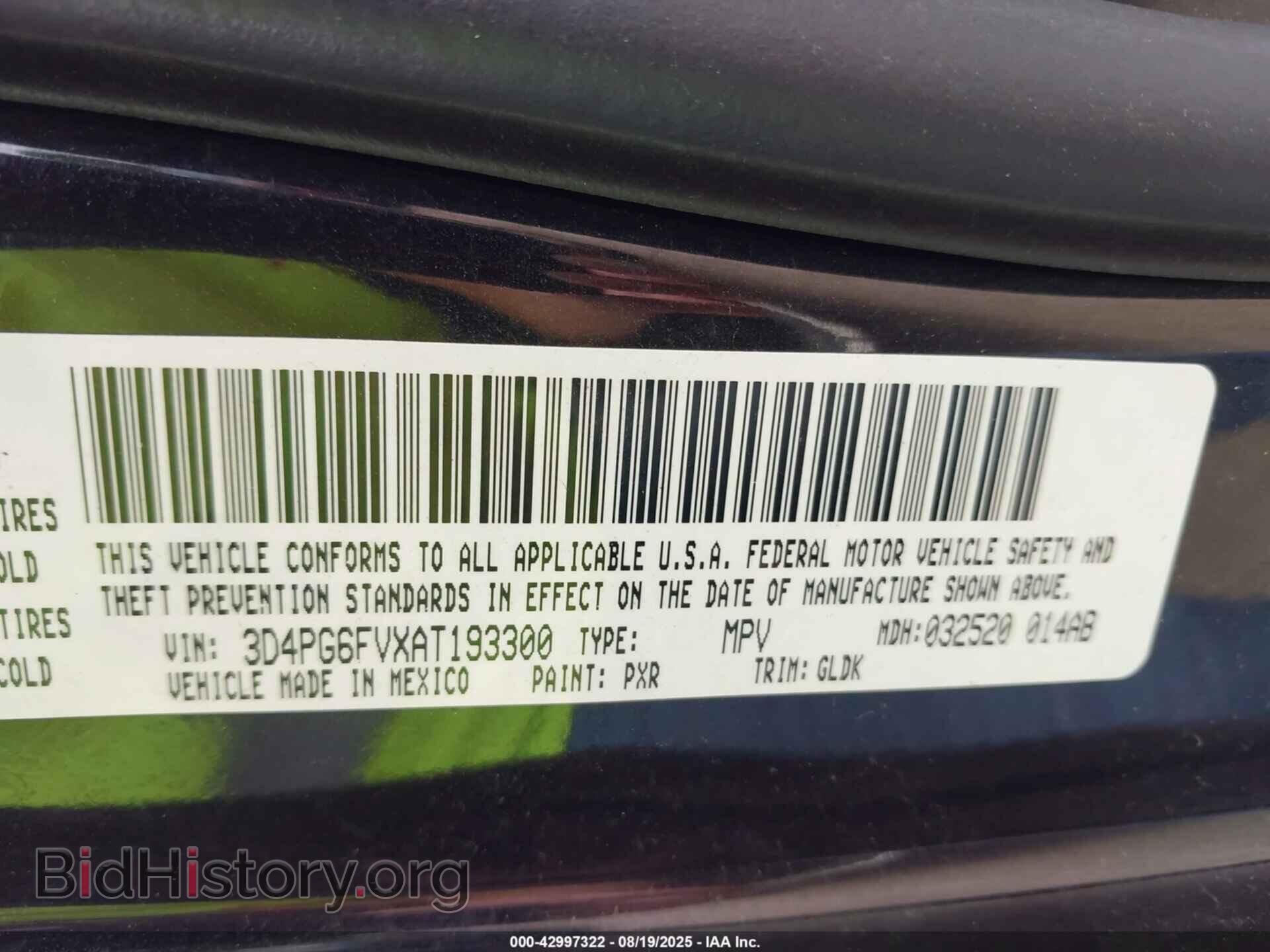 2010 DODGE JOURNEY - VIN: 3D4PG6FVXAT193300 - Photo 9