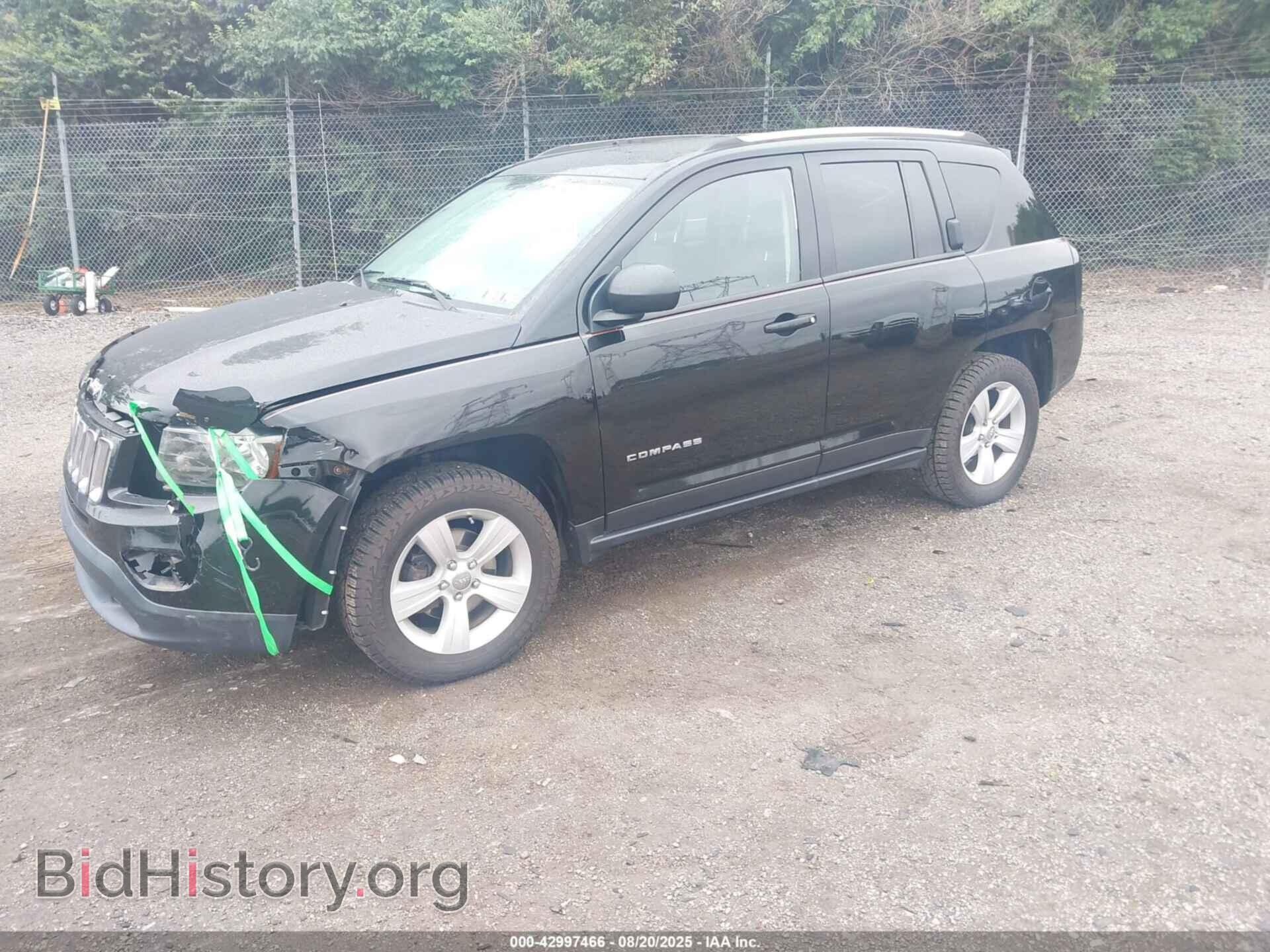 2015 JEEP COMPASS - VIN: 1C4NJDEB5FD177195 - Фото 2
