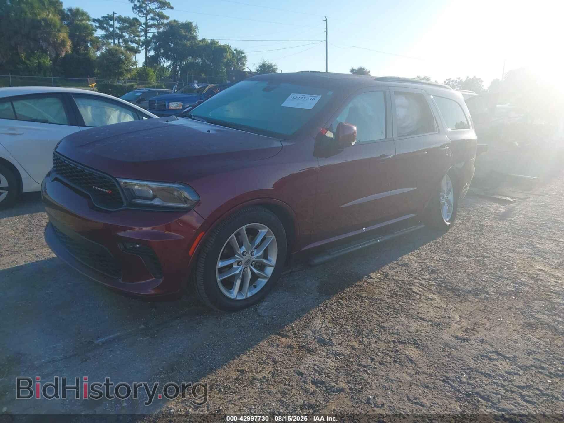 2021 DODGE DURANGO - VIN: 1C4RDHDG8MC715758 - Фото 2