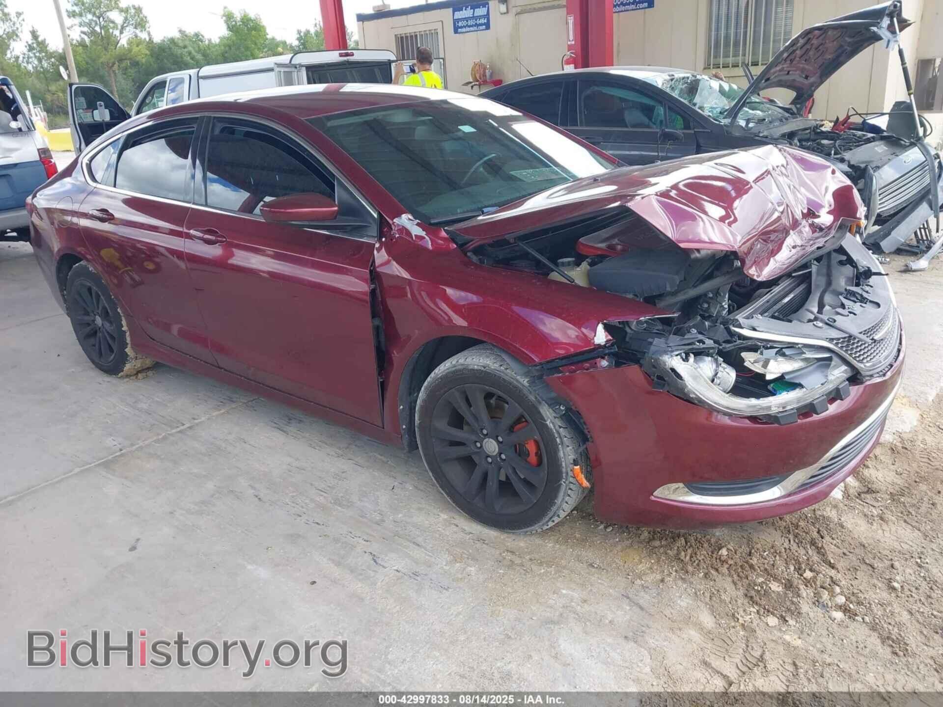Фотография 1C3CCCAB0FN667611 - CHRYSLER 200 2015