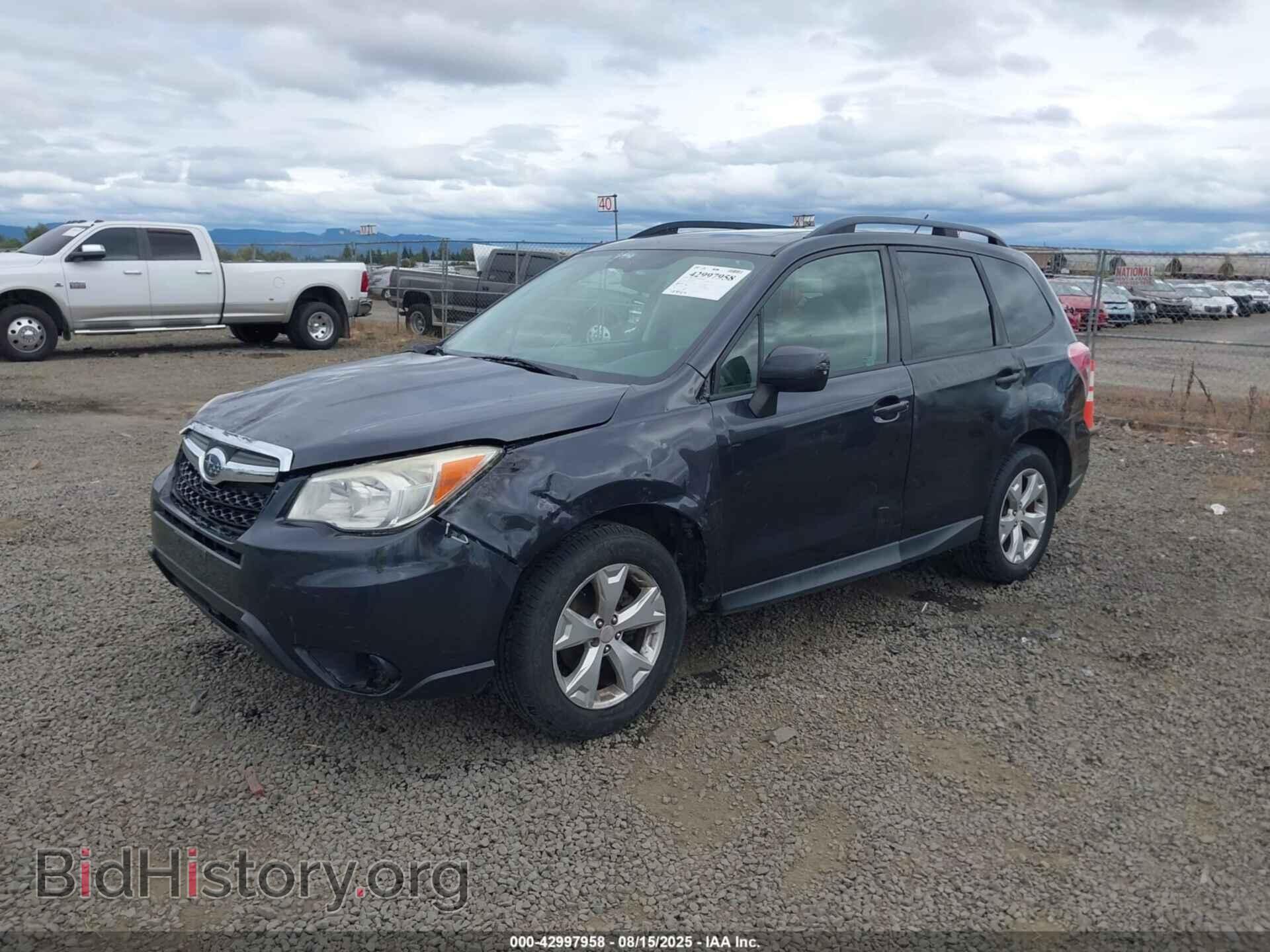 2014 SUBARU FORESTER - VIN: JF2SJAEC4EH551279 - Фото 2