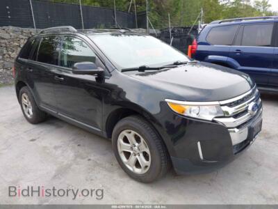 2014 Ford EDGE SEL, черный — VIN 2FMDK4JC1EBA88554, IAAI