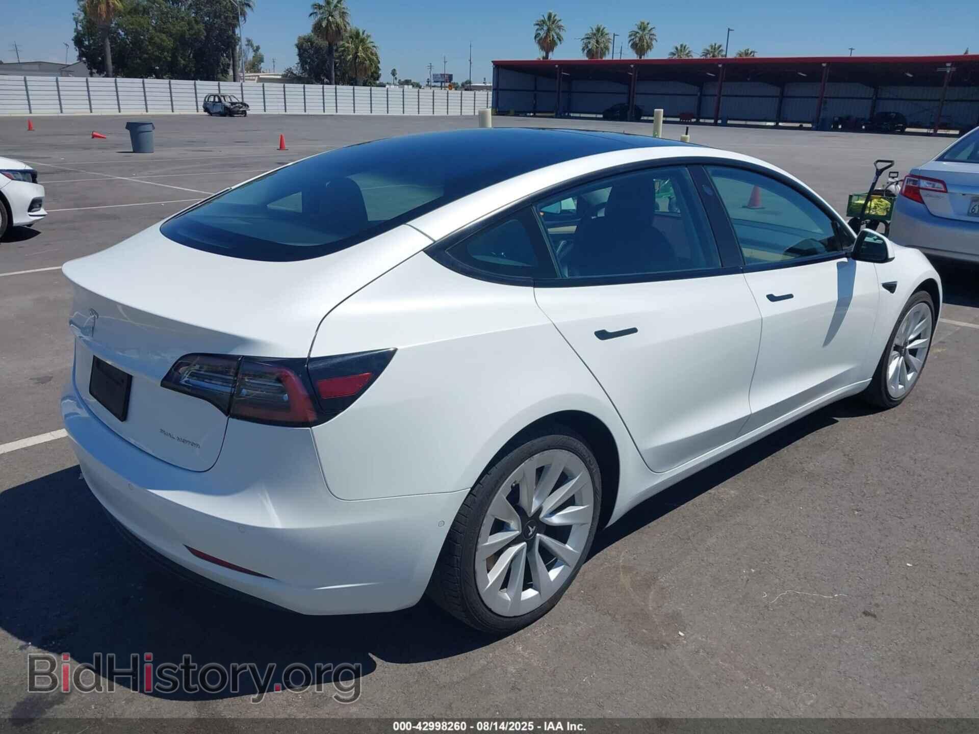 2022 TESLA MODEL 3 - VIN: 5YJ3E1EB5NF145381 - Фото 4