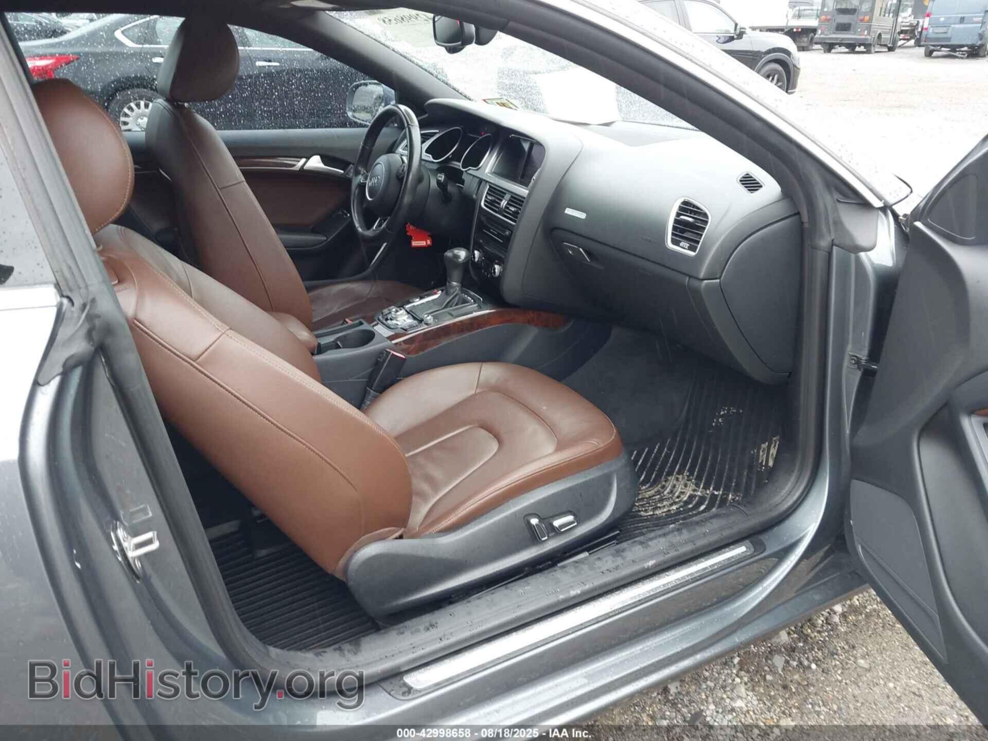 2013 AUDI A5 - VIN: WAULFAFR3DA027794 - Фото 5