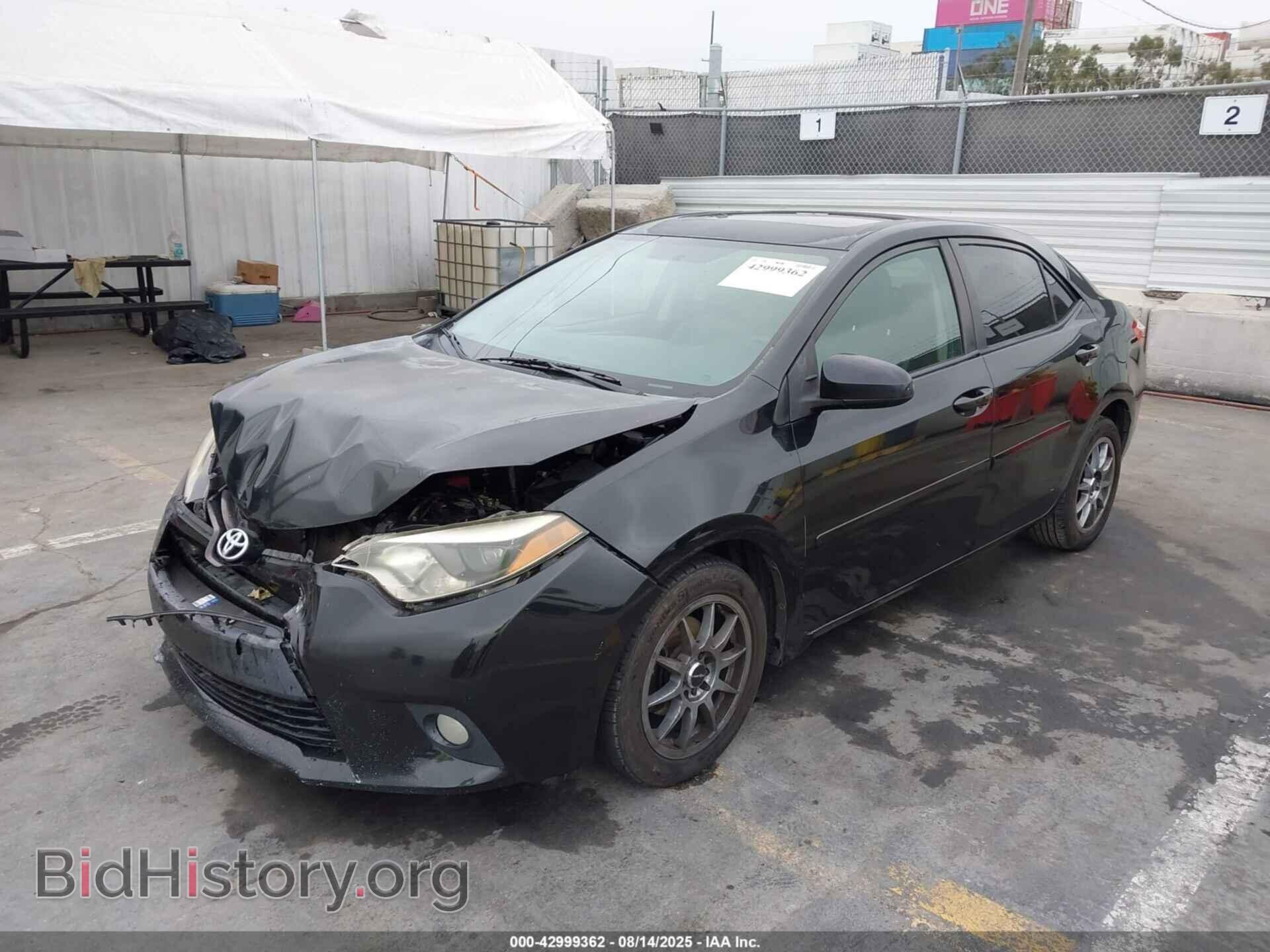 2014 TOYOTA COROLLA - VIN: 5YFBURHEXEP007746 - Фото 2