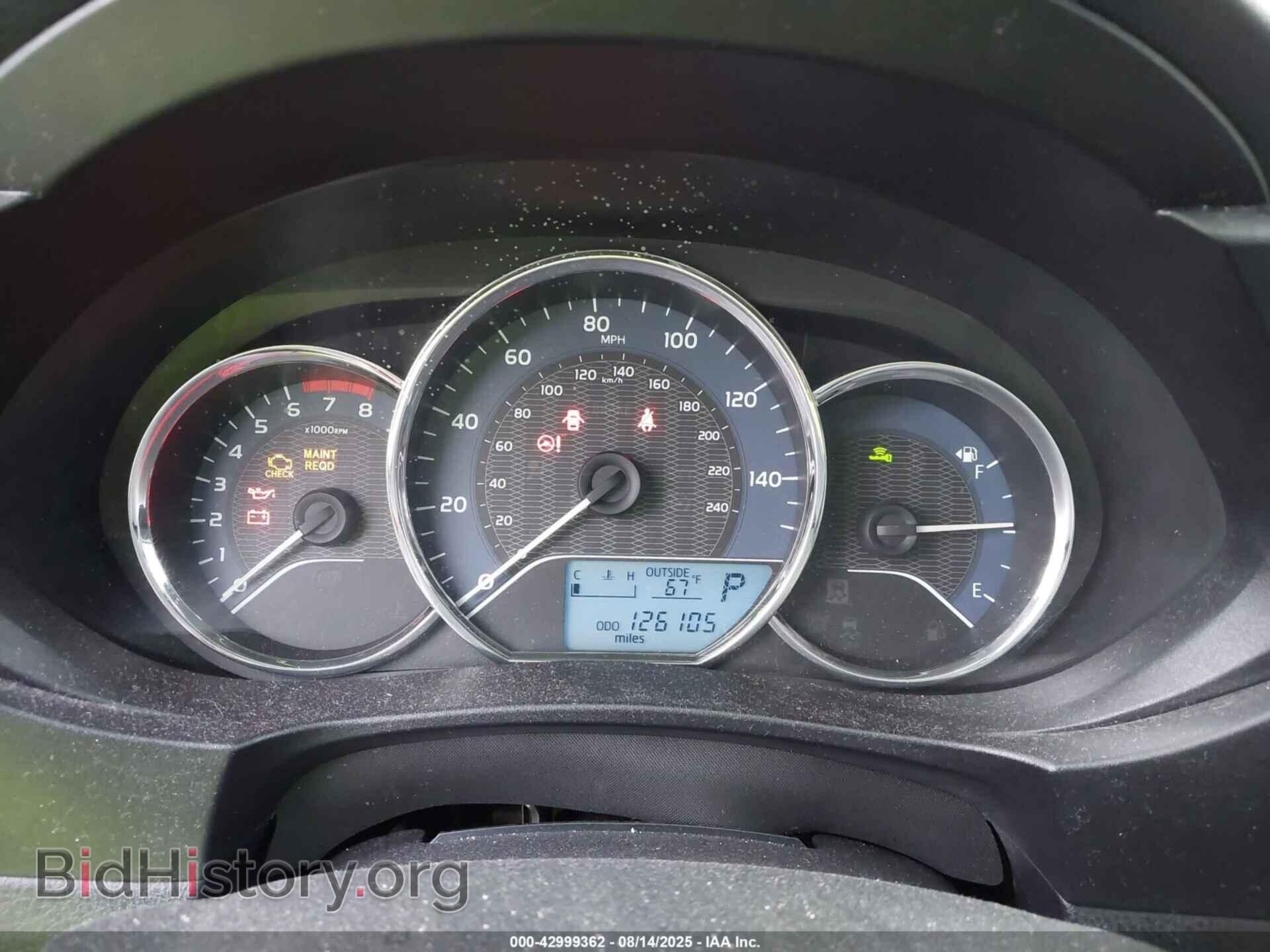 2014 TOYOTA COROLLA - VIN: 5YFBURHEXEP007746 - Фото 7